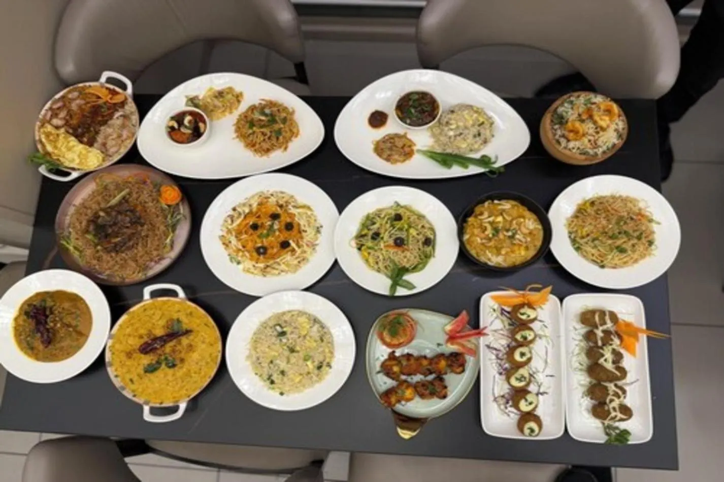 Food close-up in Dragonfly Hotel - The Art Hotel