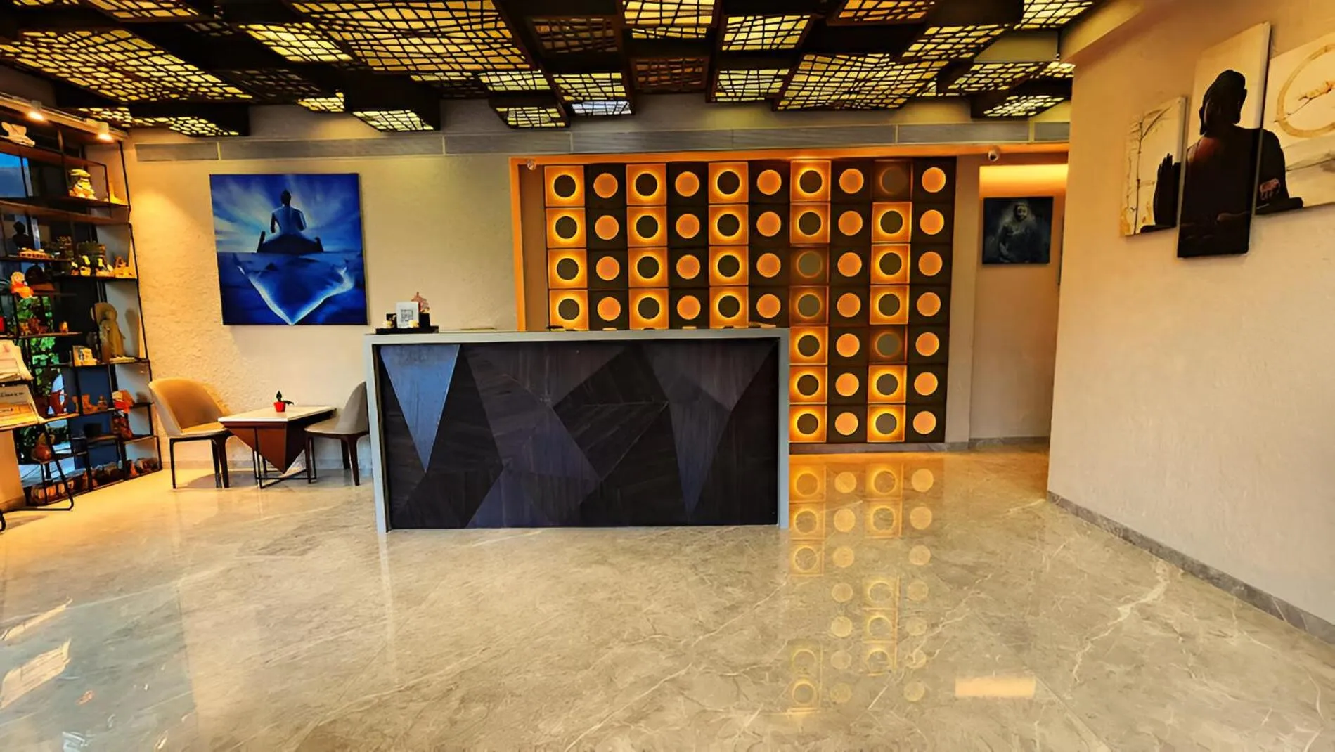 Lobby or reception in Dragonfly Hotel - The Art Hotel