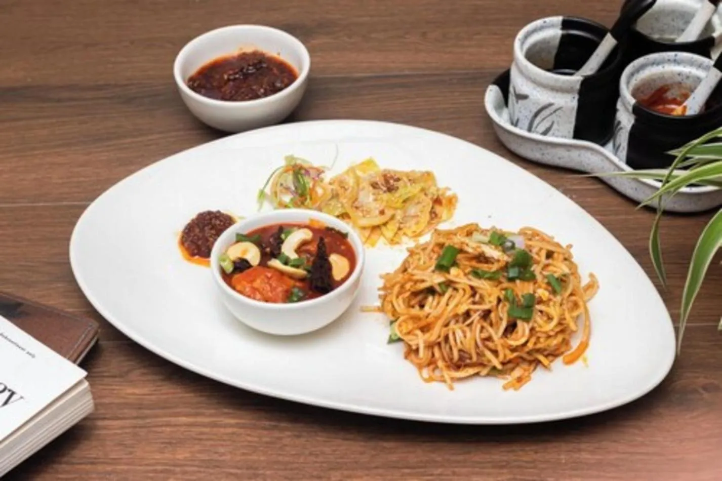 Food close-up in Dragonfly Hotel - The Art Hotel