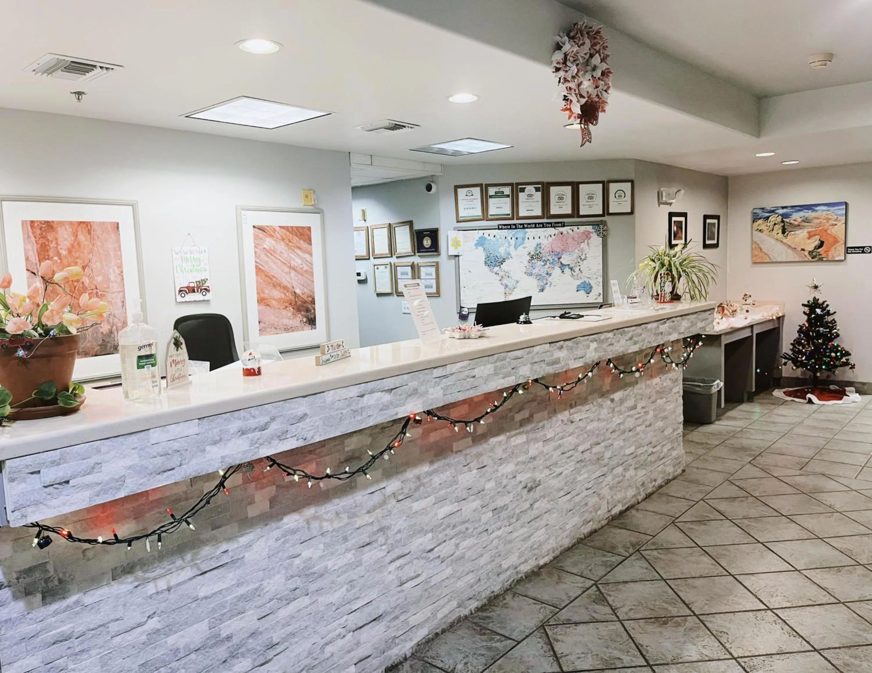 Lobby or reception in North Shore Inn at Lake Mead