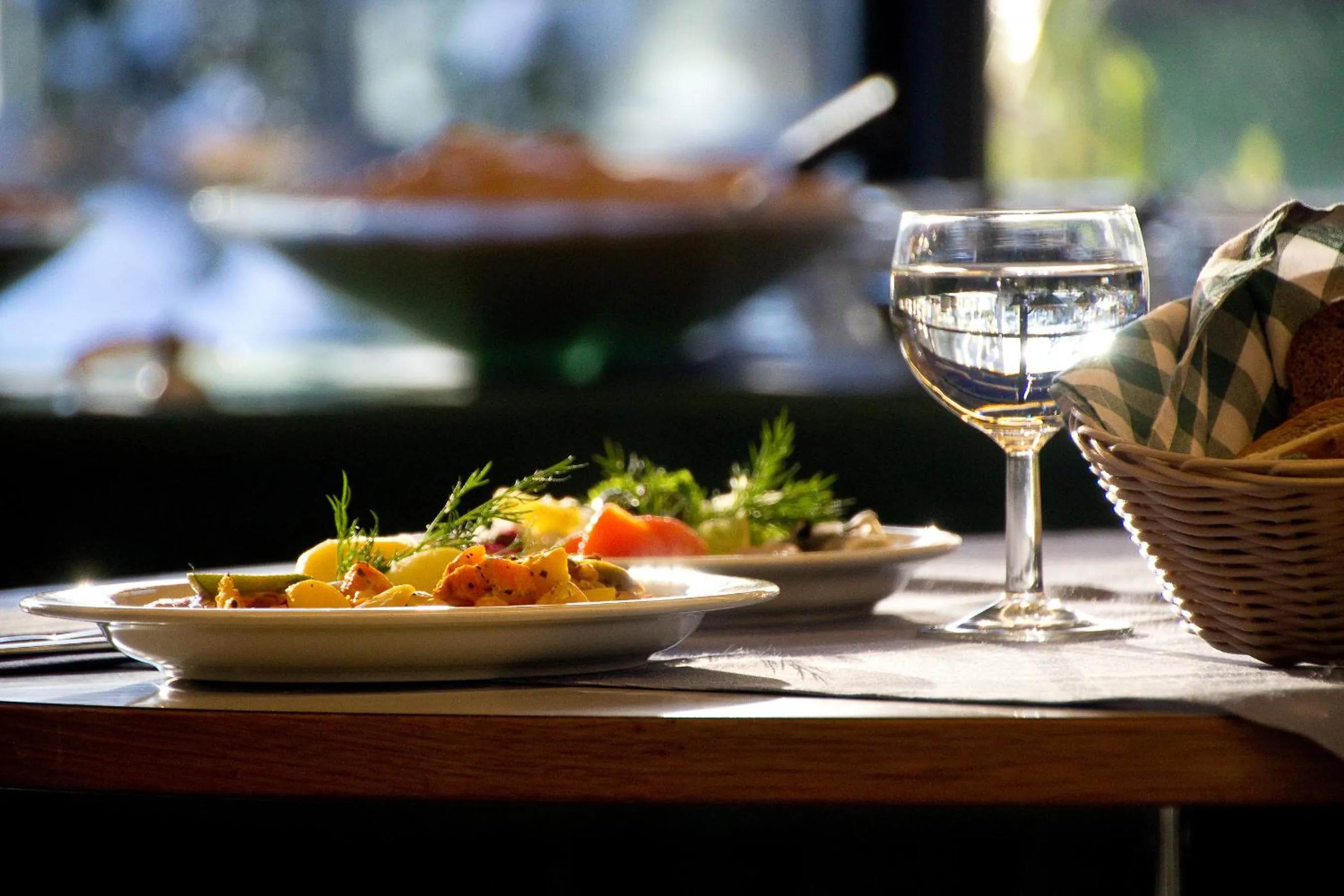 Food and drinks in Hostel Linnasmäki