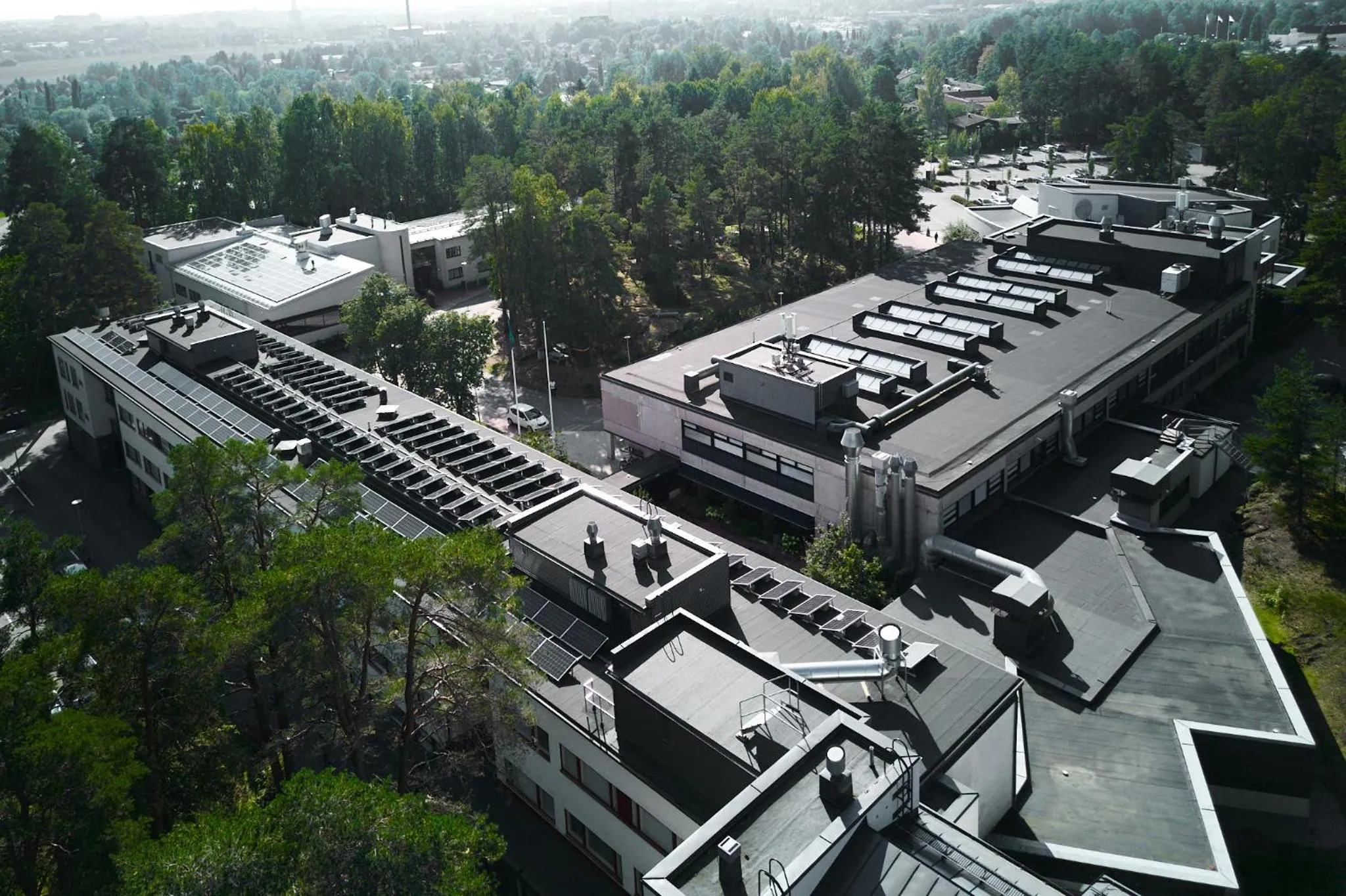 Property building in Hostel Linnasmäki