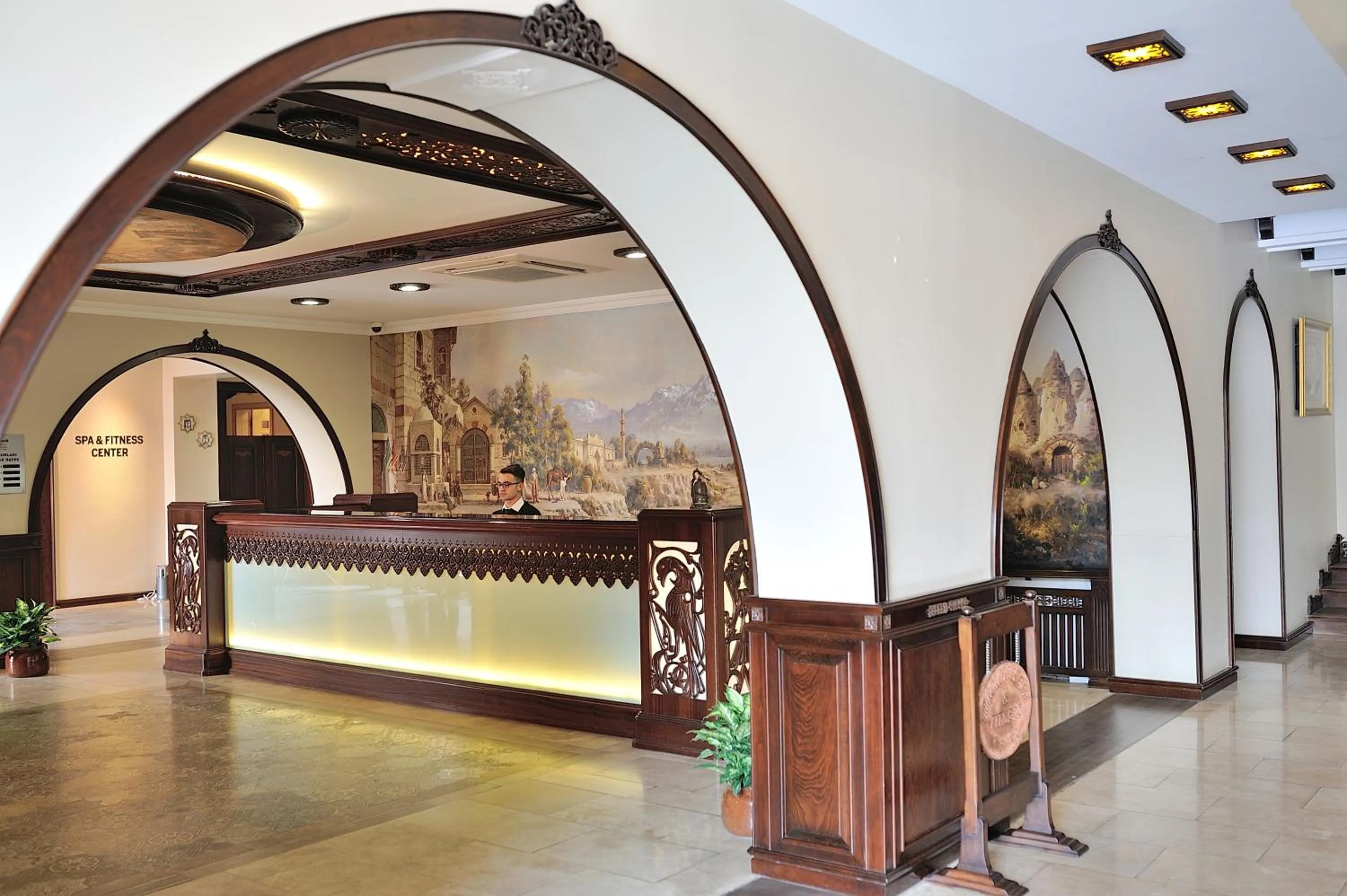 Lobby/Reception in Agacli Hotel