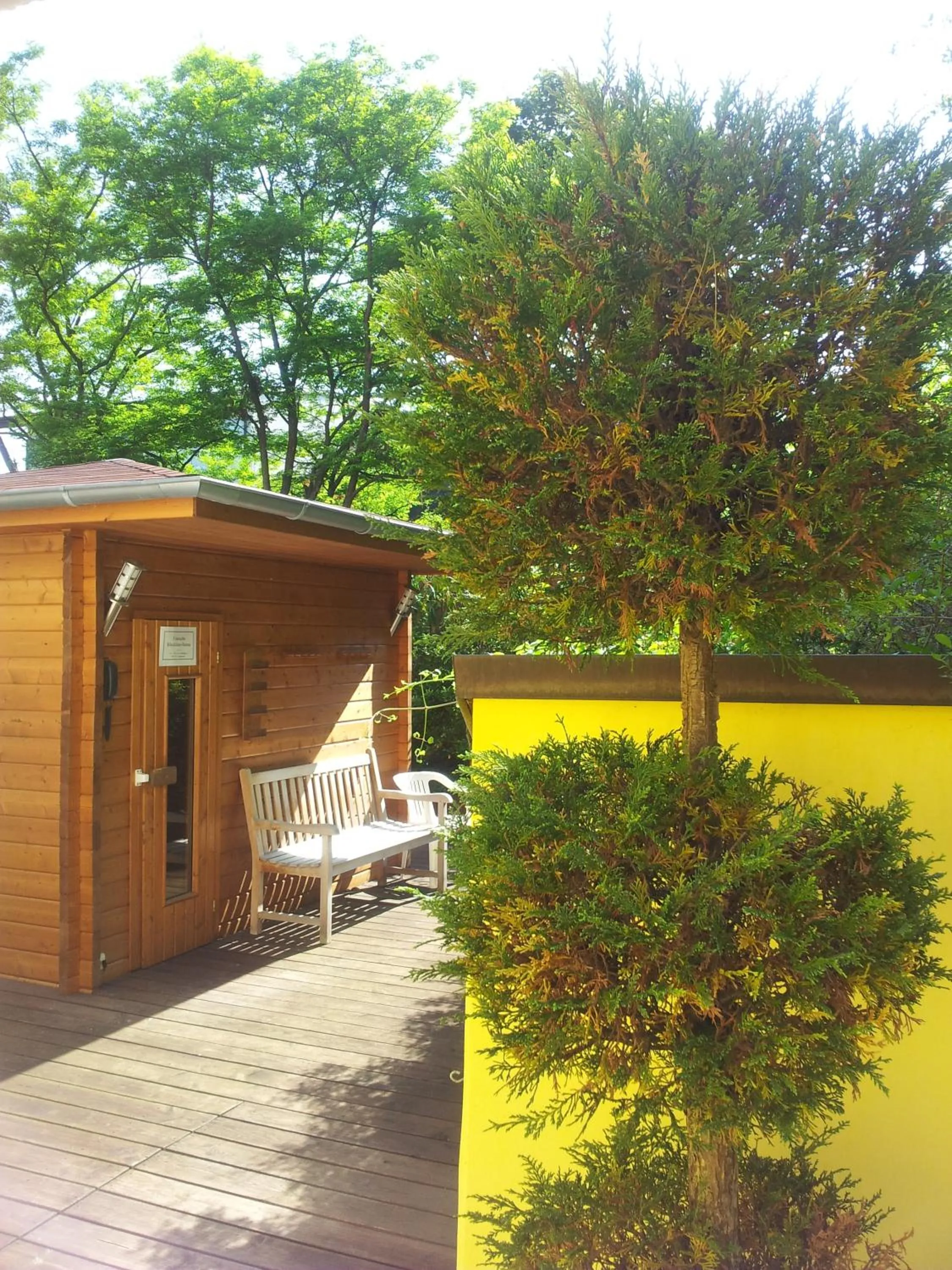 Patio in Vitalhotel König am Park