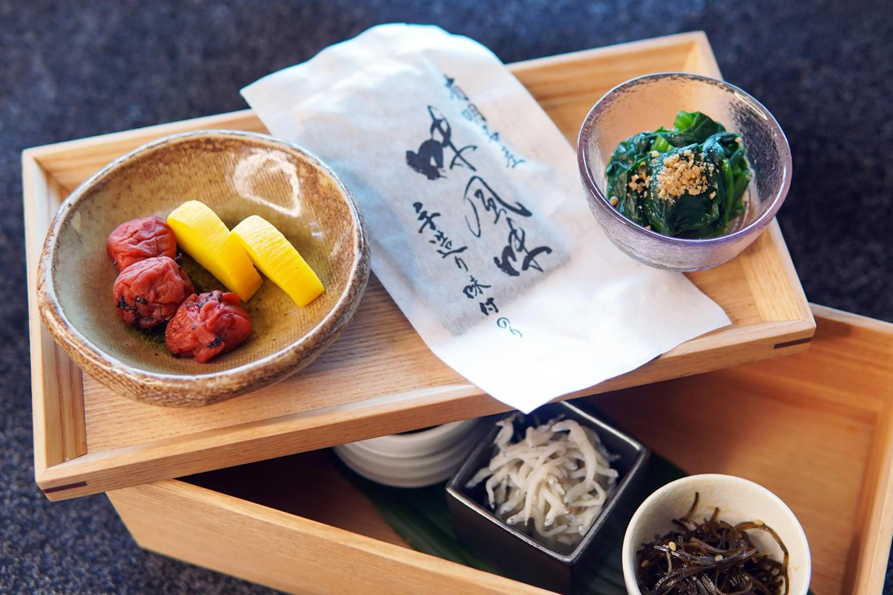 Food close-up in IKI RETREAT by Onko Chishin