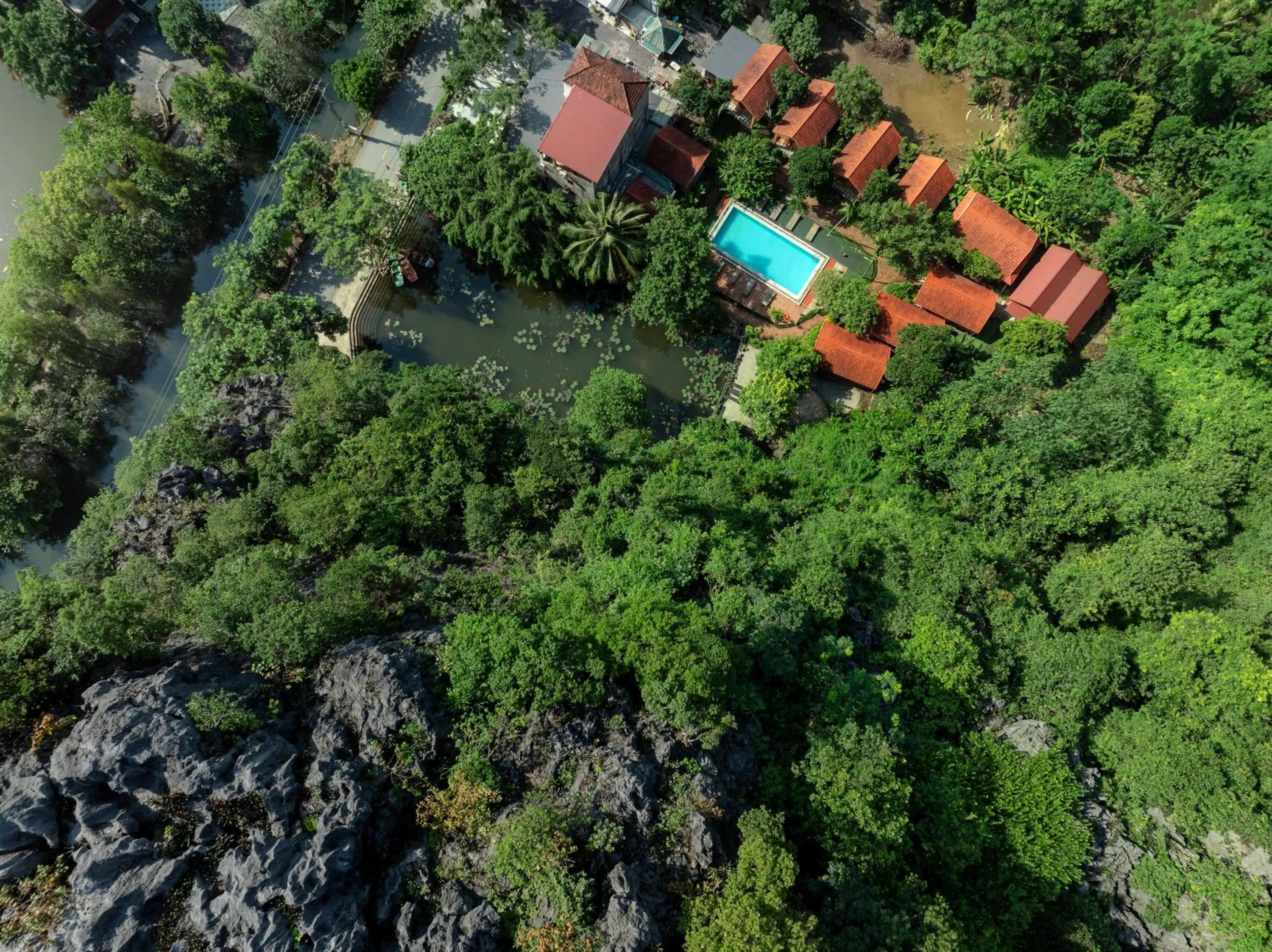 Property building in Tam Coc Rocky Bungalow