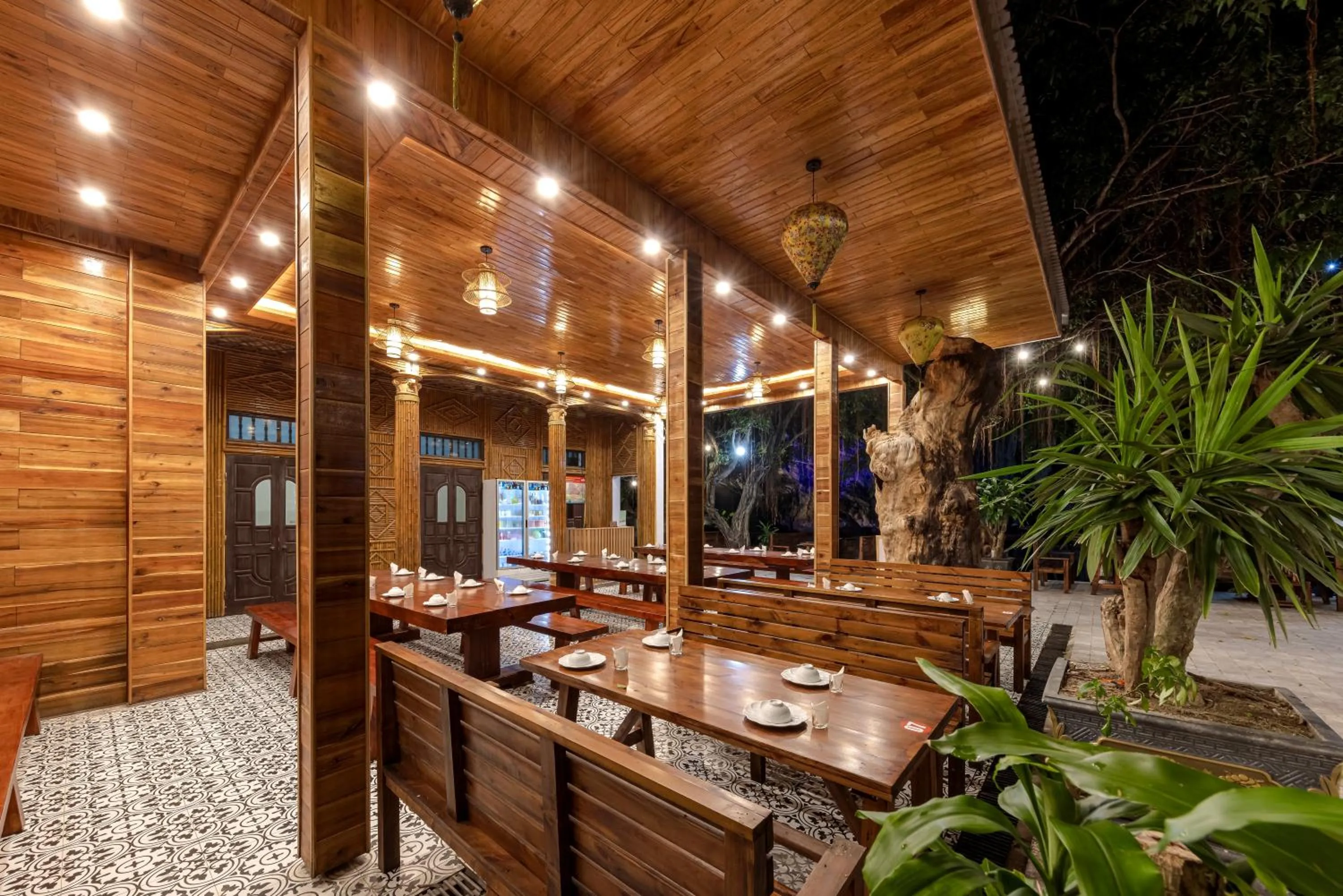 Patio in Tam Coc Rocky Bungalow