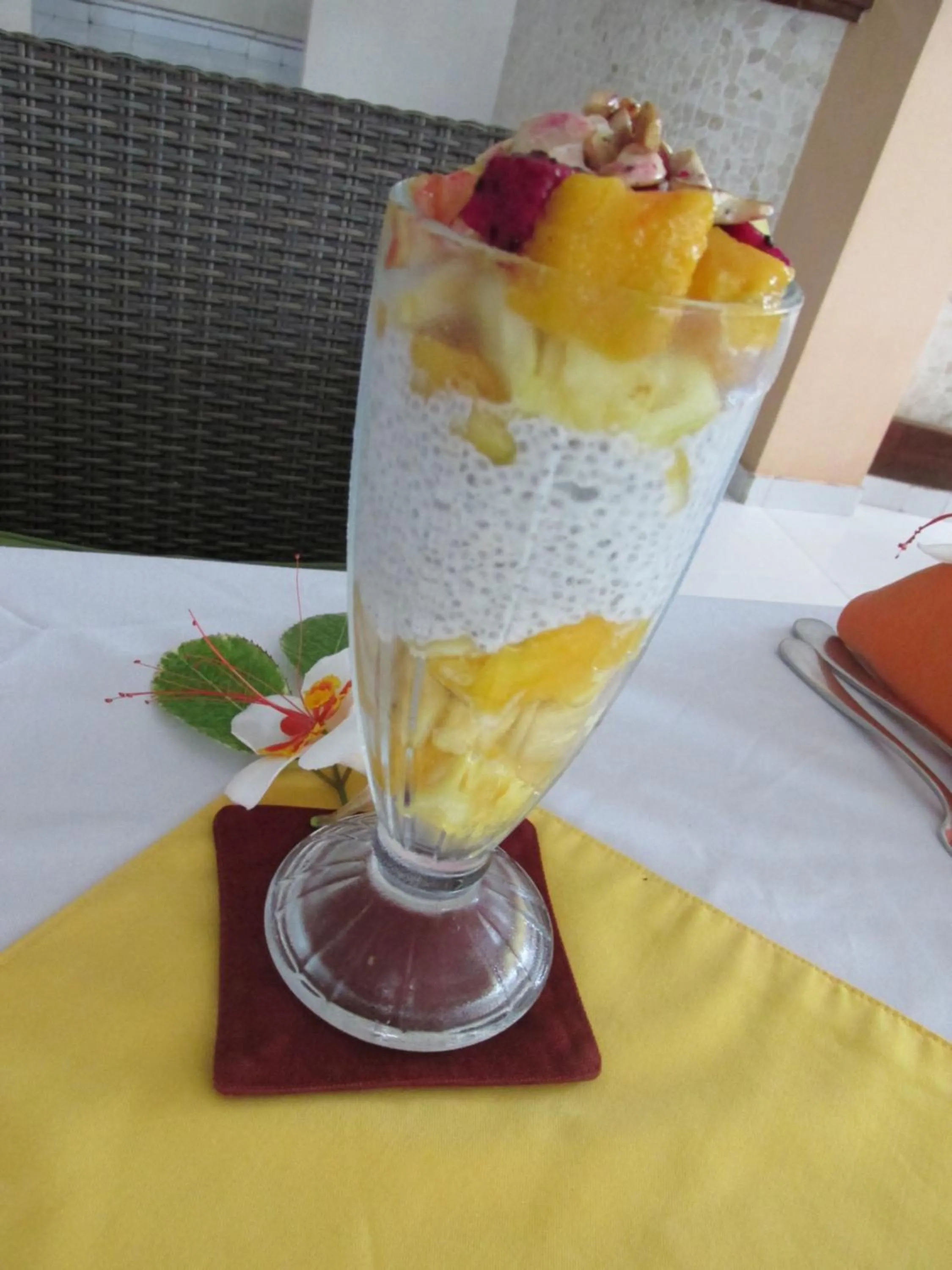 Food and drinks in Poinciana Resort