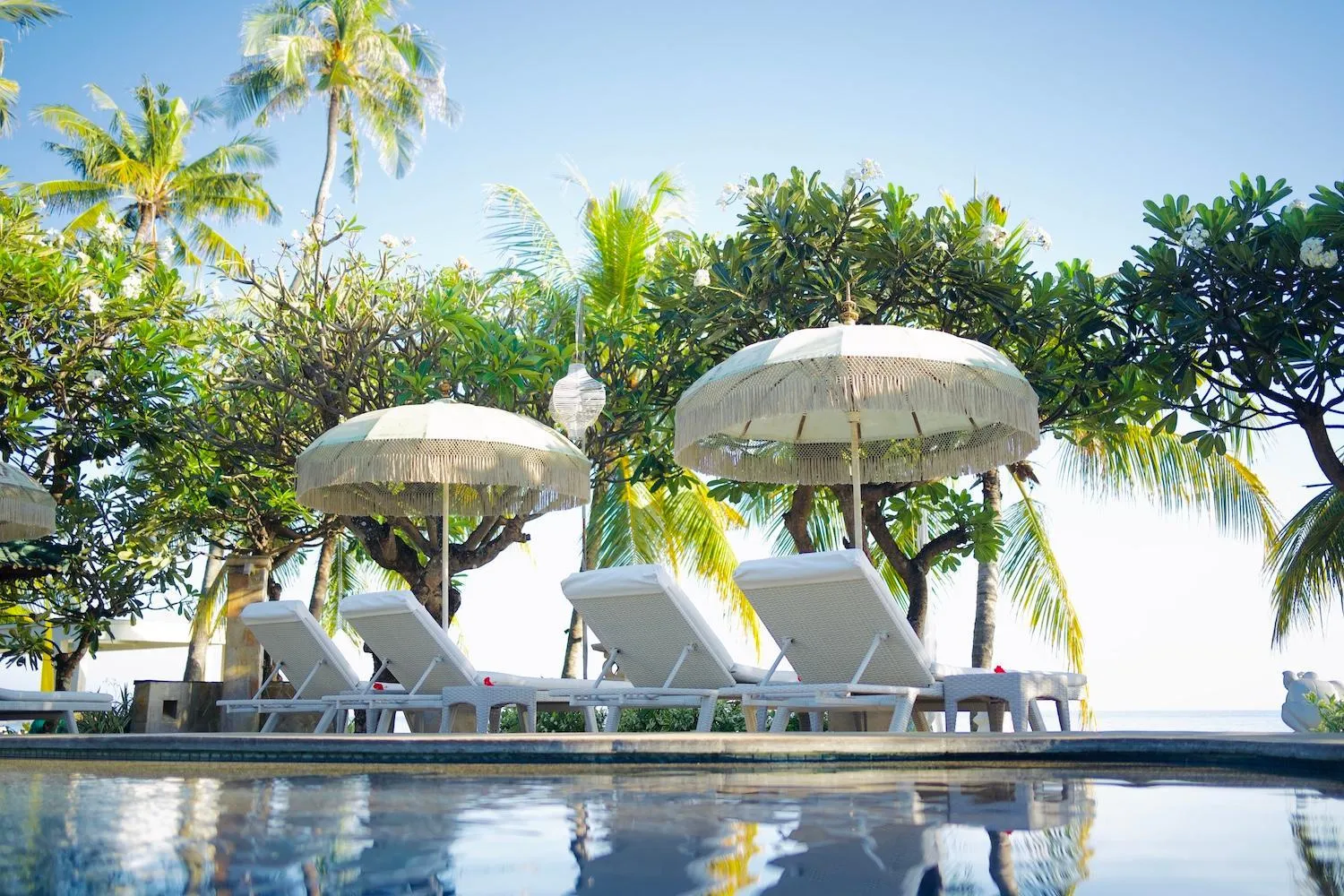 Pool view in Poinciana Resort