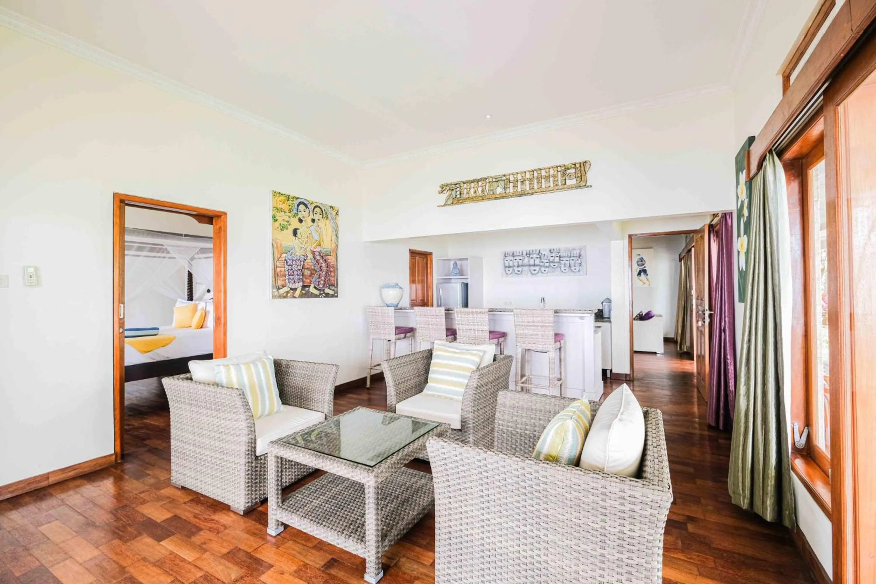 Living room in Poinciana Resort