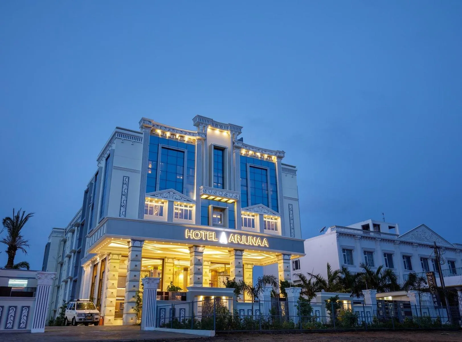 Property building in Hotel ARJUNAA