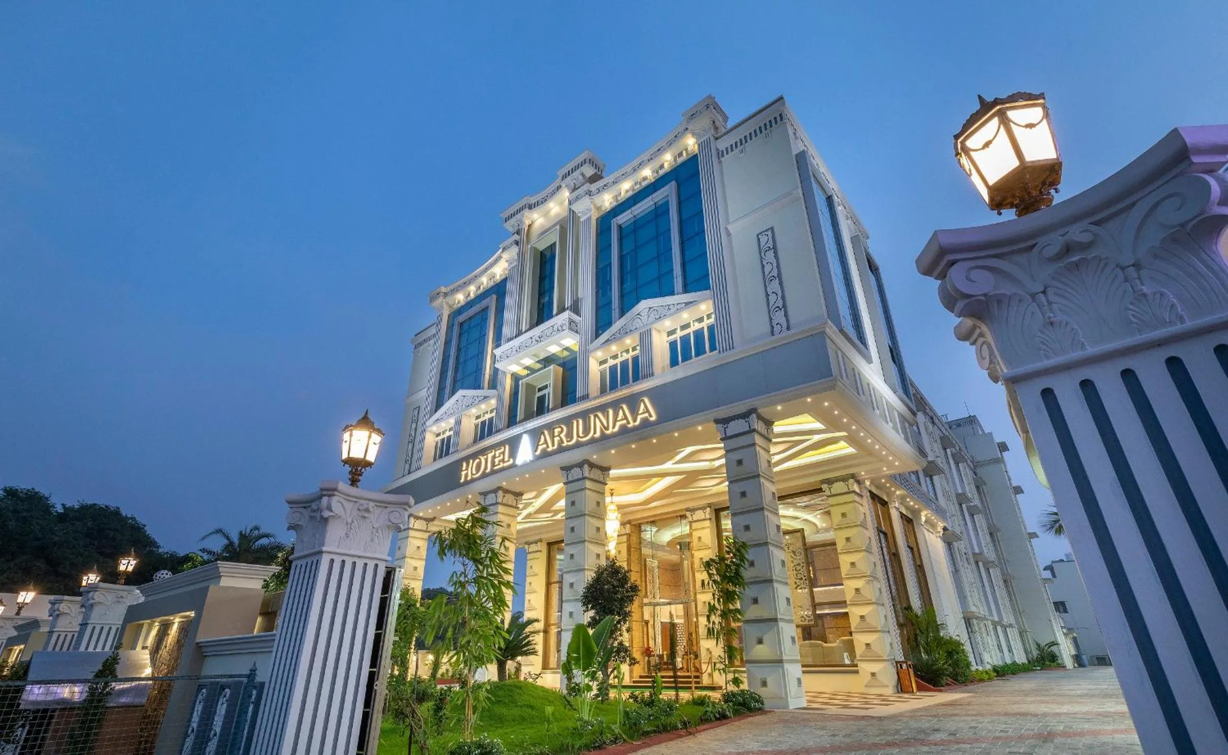 Property building in Hotel ARJUNAA