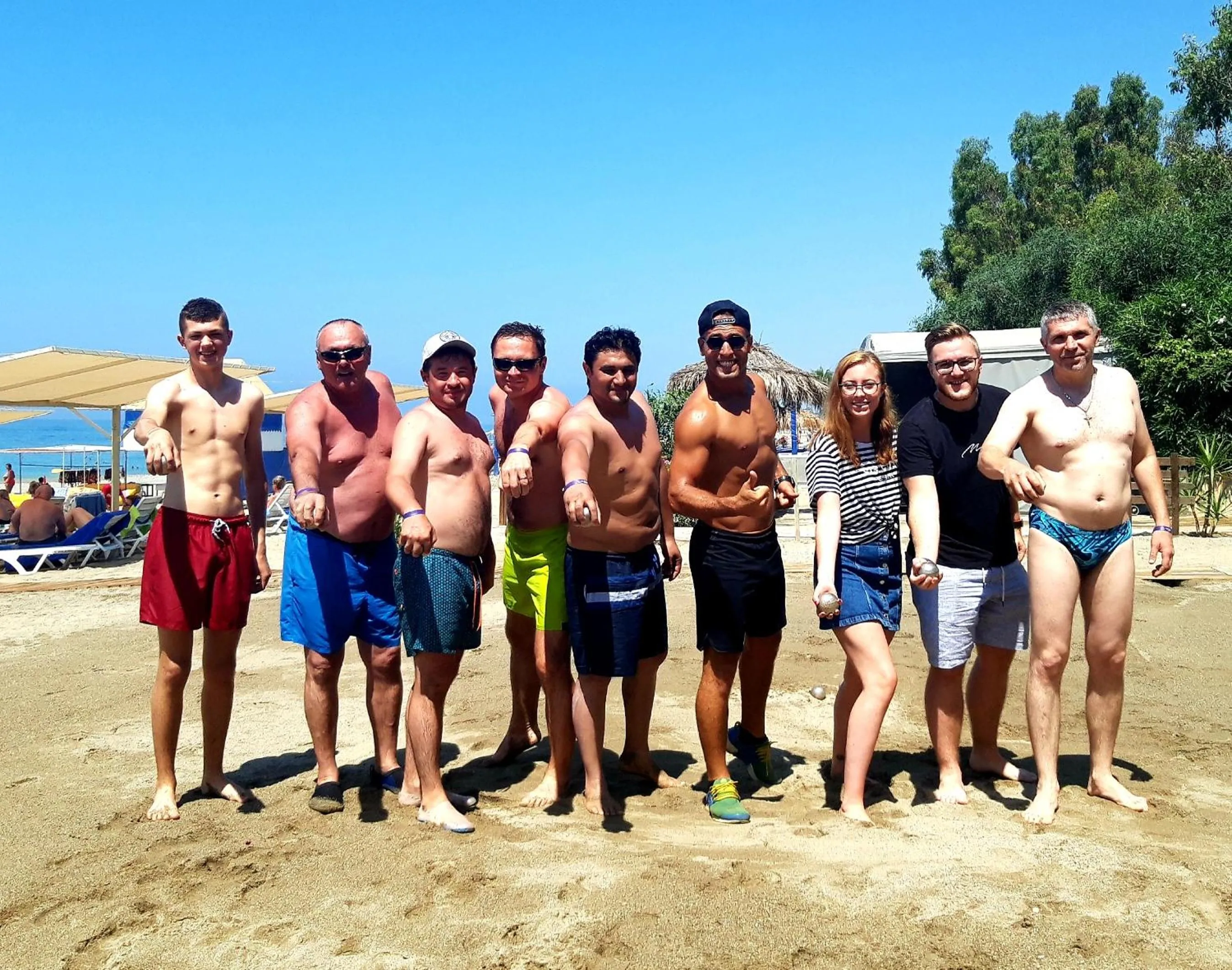 People in Club Turtas Beach - All Inclusive