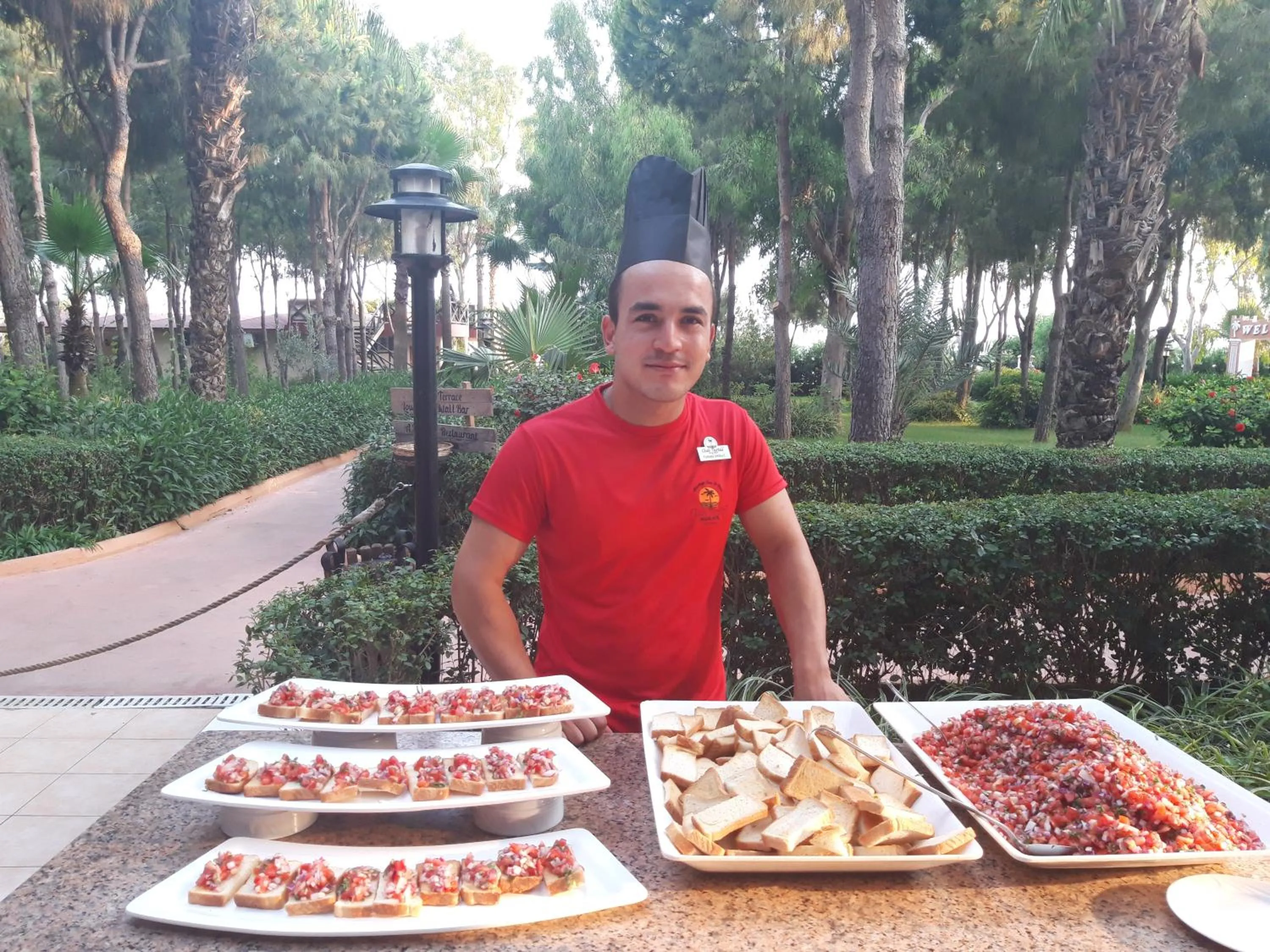 Food in Club Turtas Beach - All Inclusive