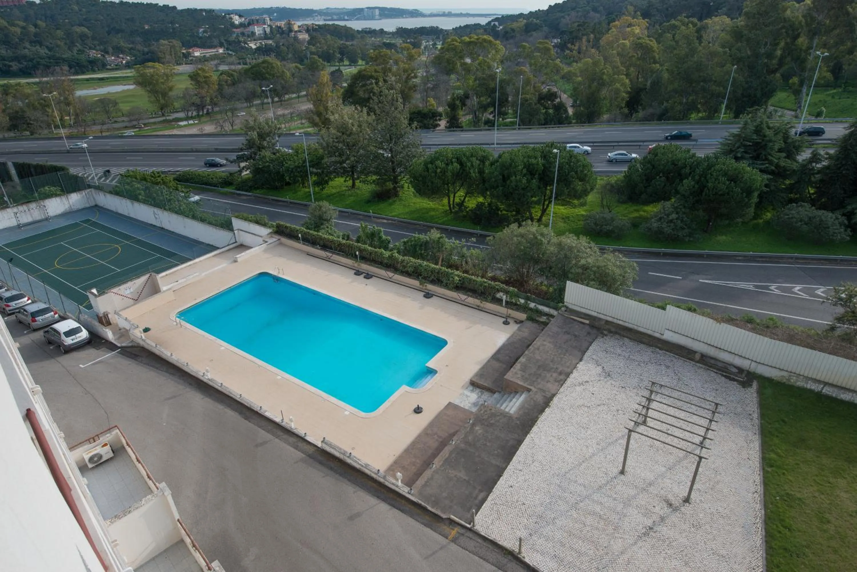 Pool view in Amazonia Jamor Hotel