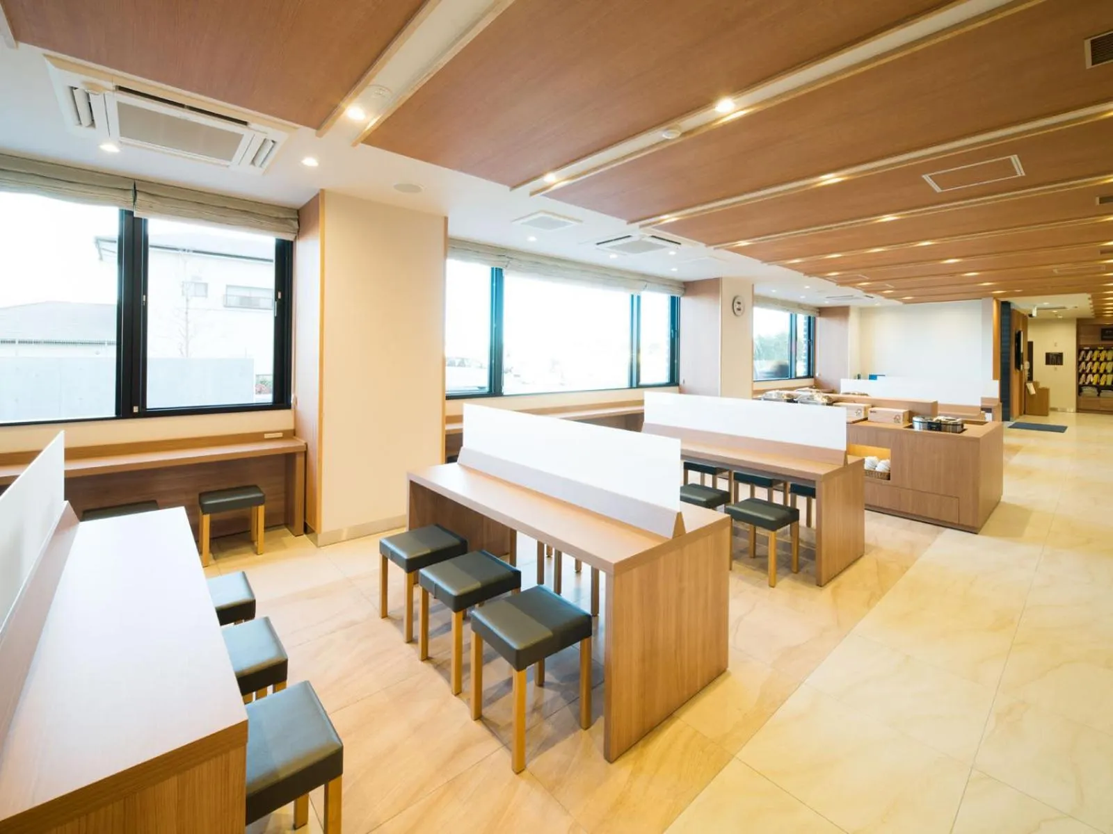 Communal lounge/ TV room in Super Hotel Fukushima Iwaki