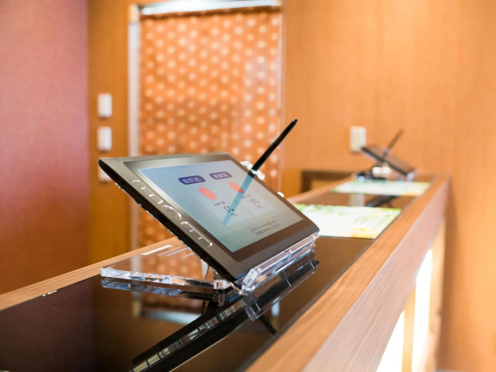 Lobby or reception in Super Hotel Fukushima Iwaki