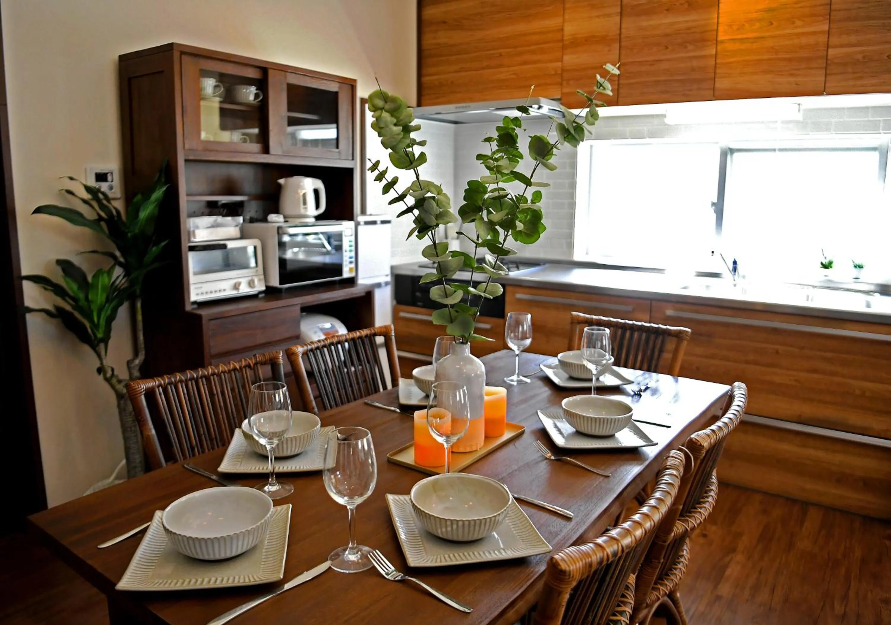 Dining area in BB Wakugawa Terrace