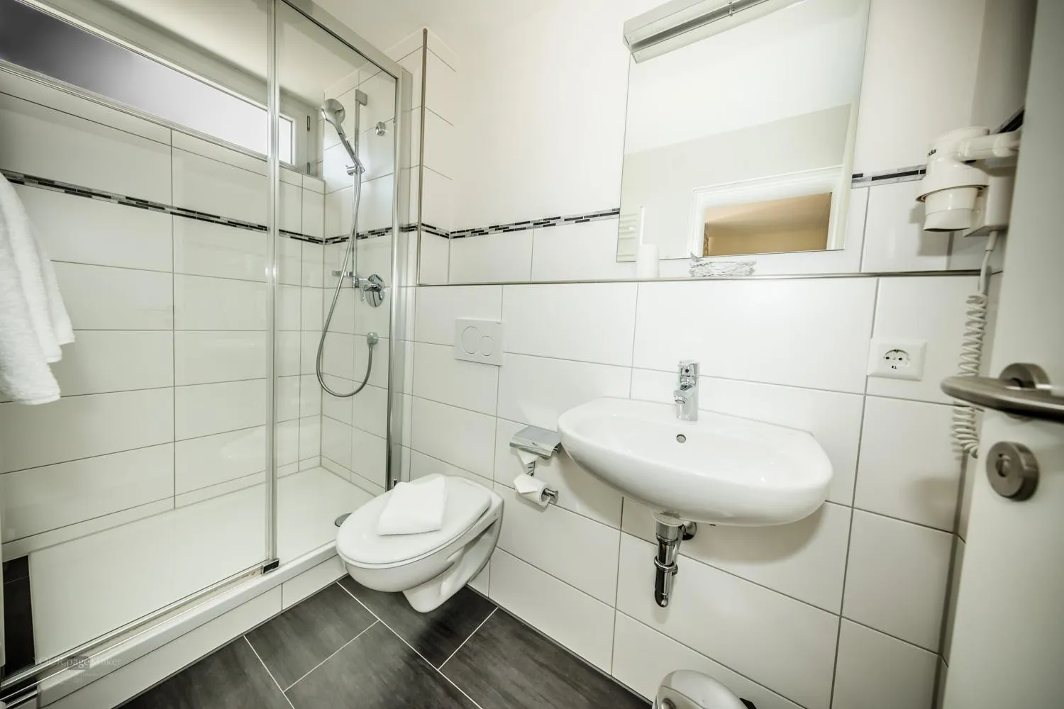 Bathroom in Hotel-Restaurant Römerhof Superior