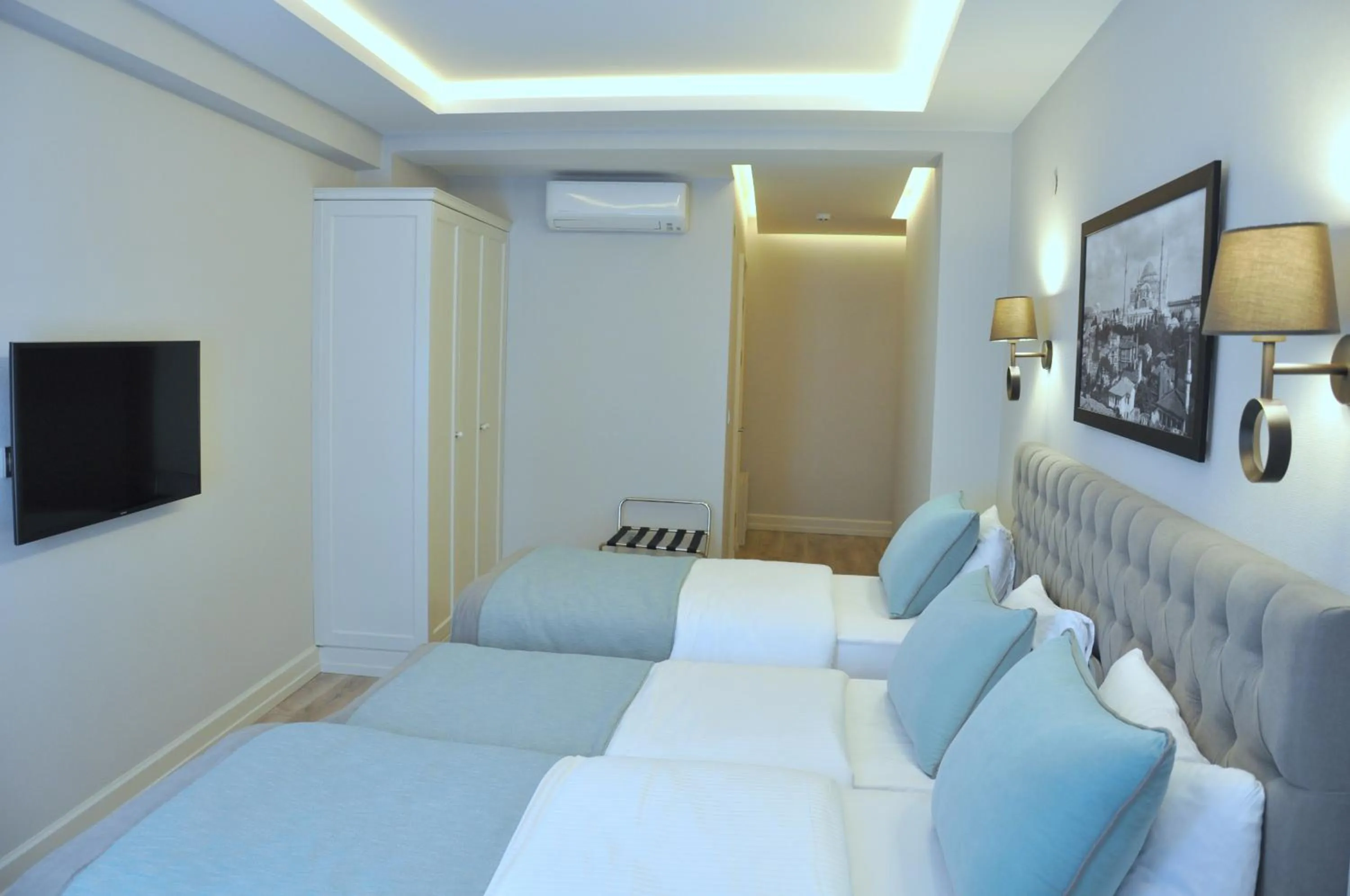 TV and multimedia, Bed in Centrum Suites İstanbul