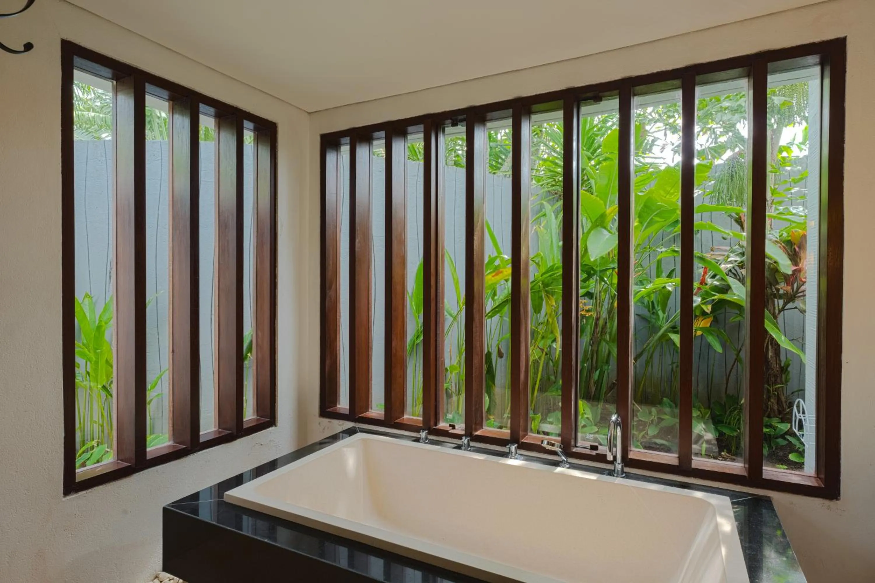 Bed in Pronoia Beach Resort