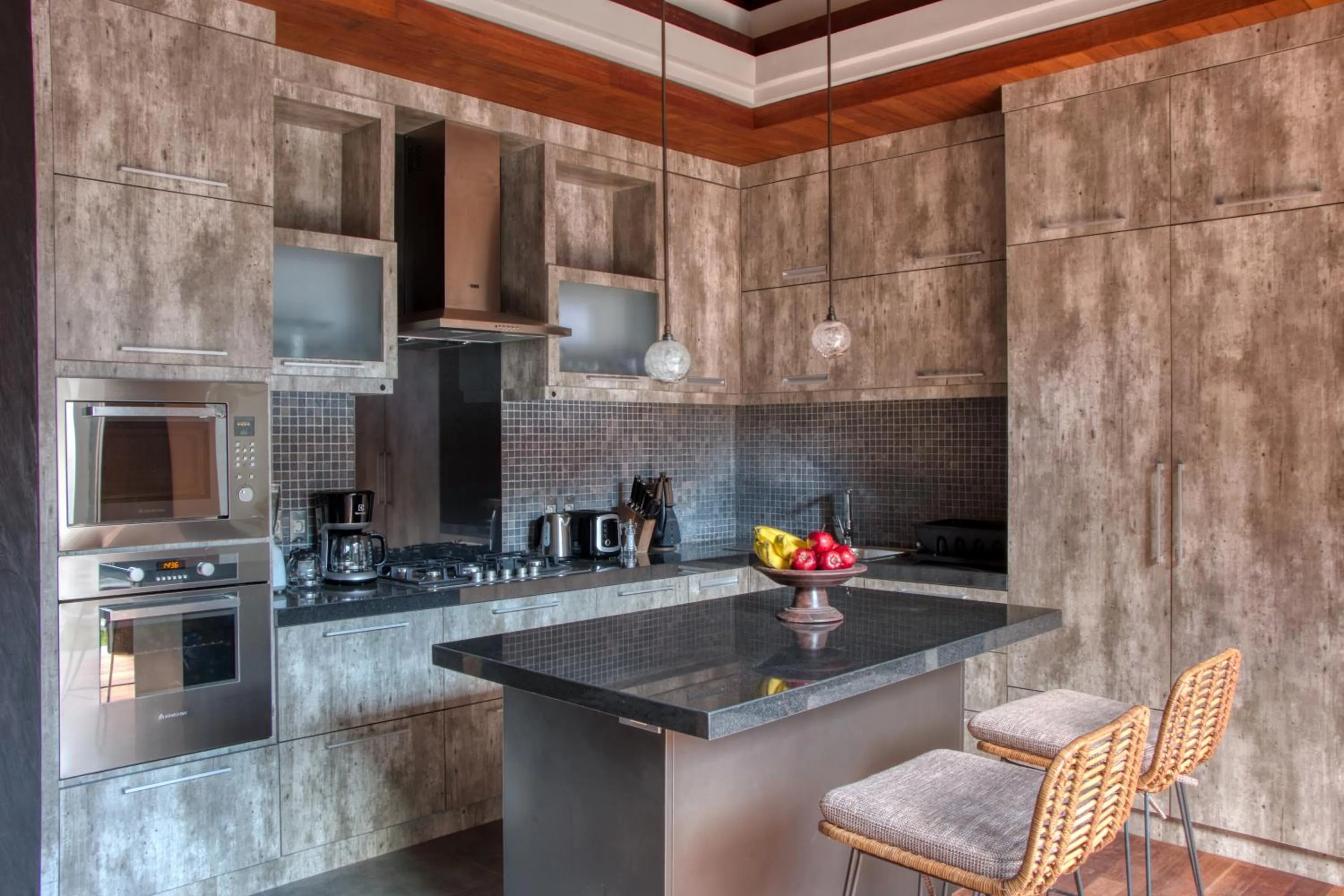 Kitchen or kitchenette in Pronoia Beach Resort