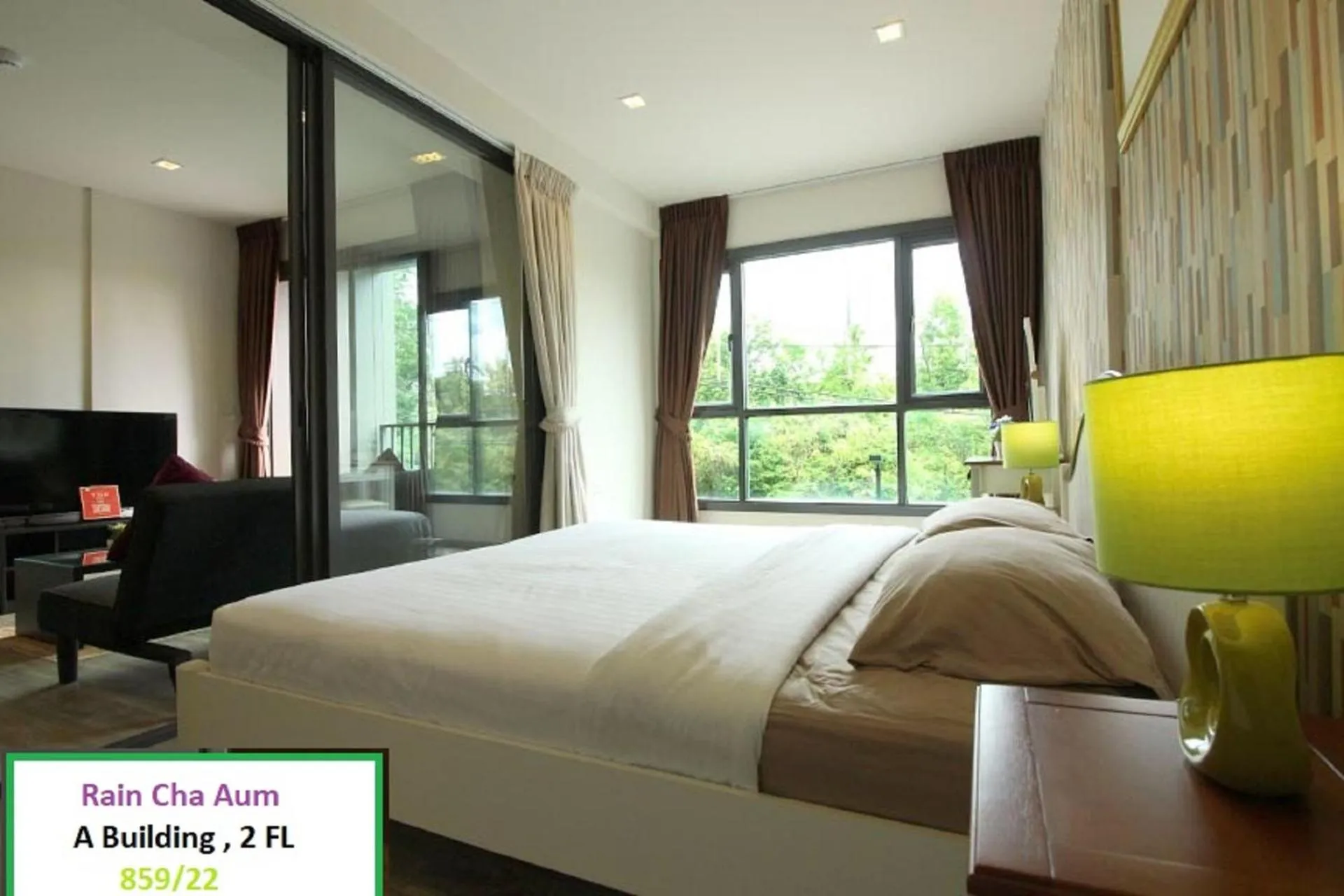 Bed in Rain Cha Am Hua Hin