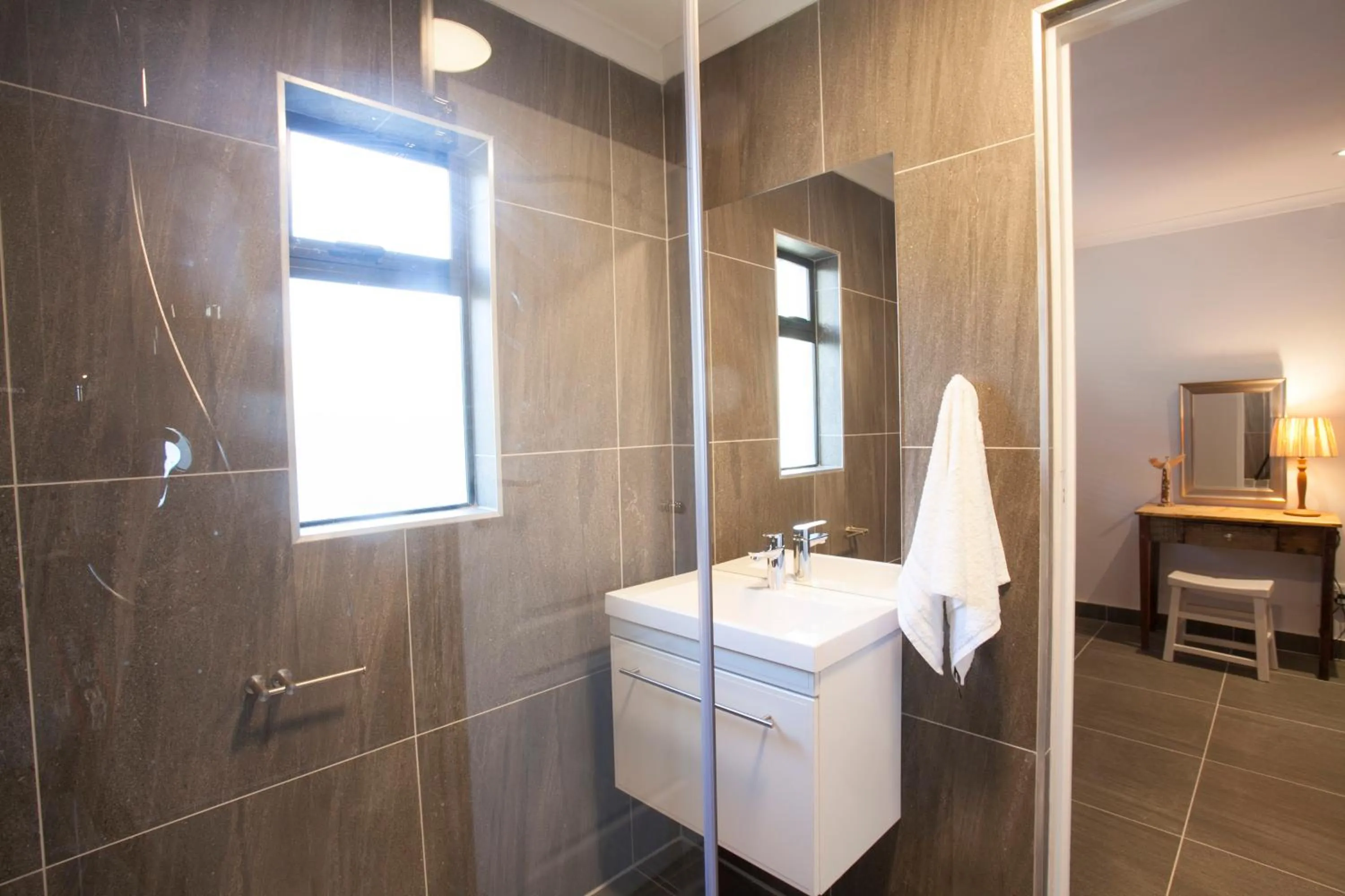 Shower in Mont Angelis