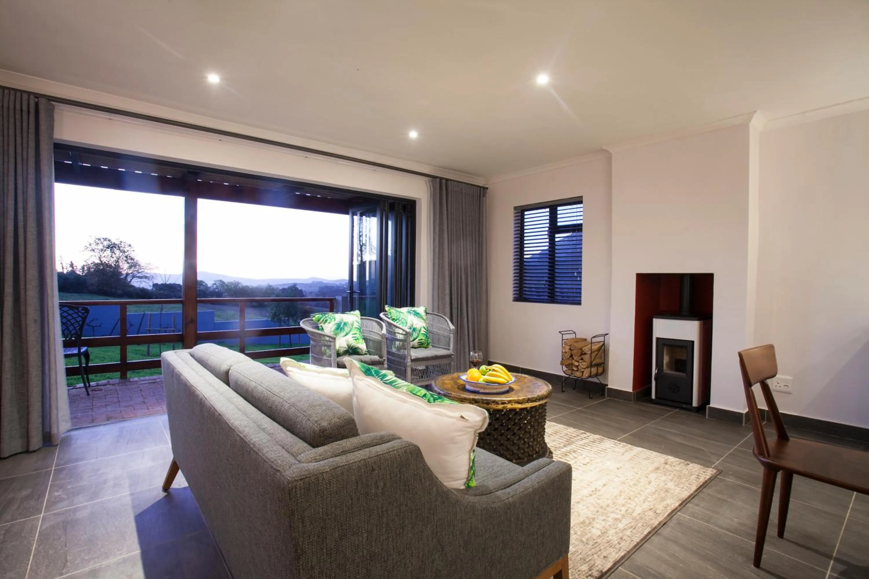 Seating area in Mont Angelis