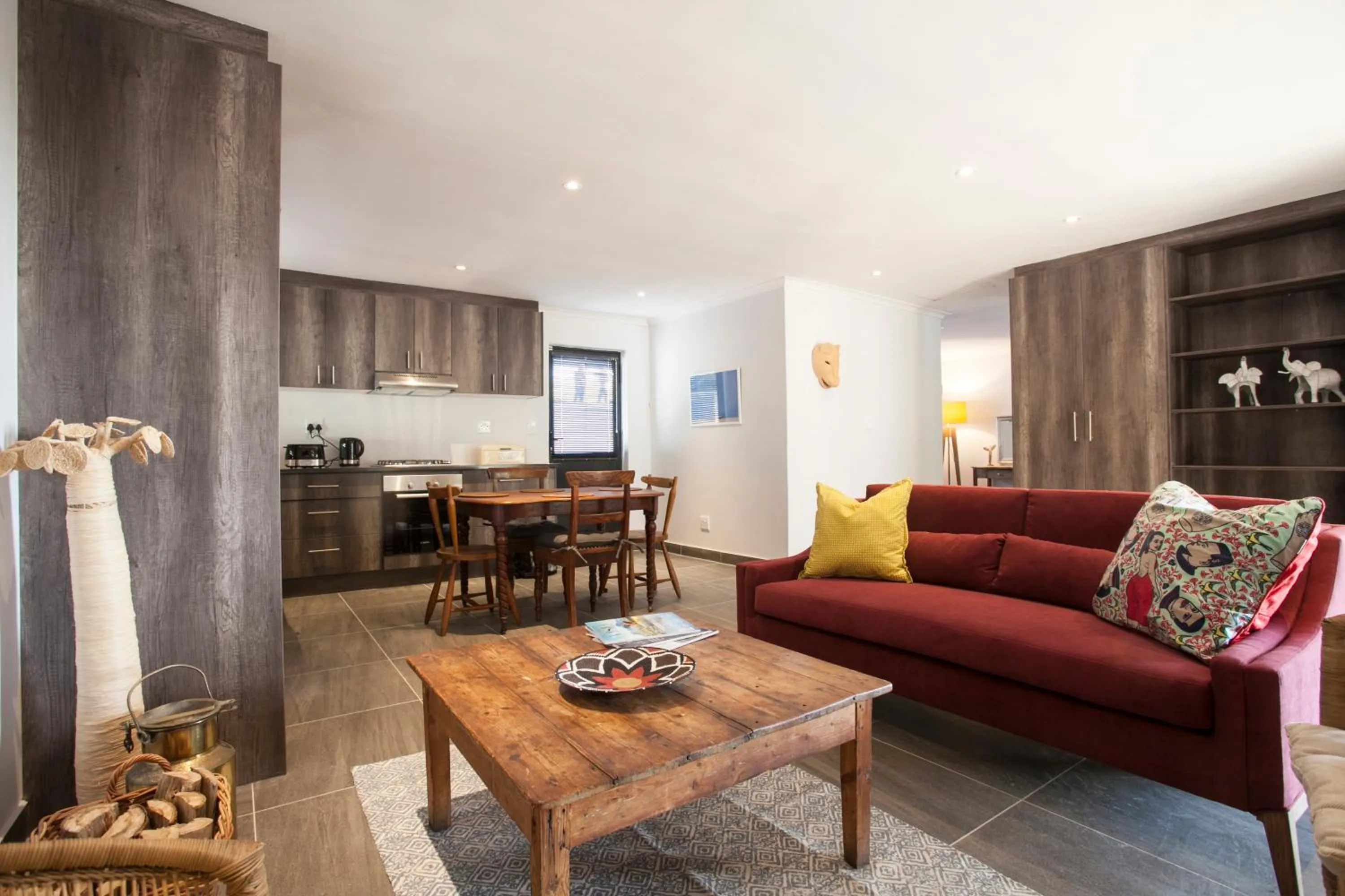 Seating area in Mont Angelis