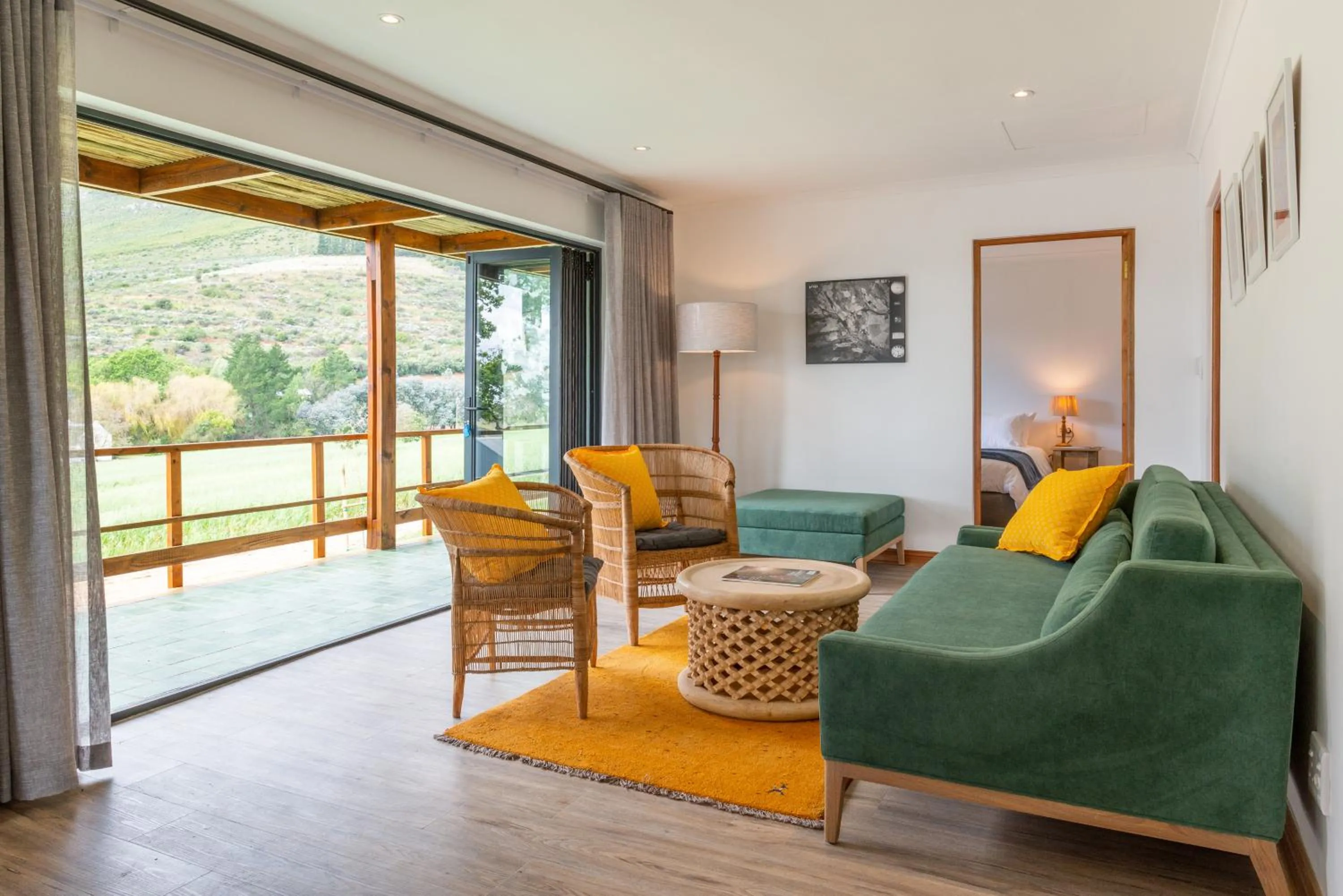 Living room in Mont Angelis