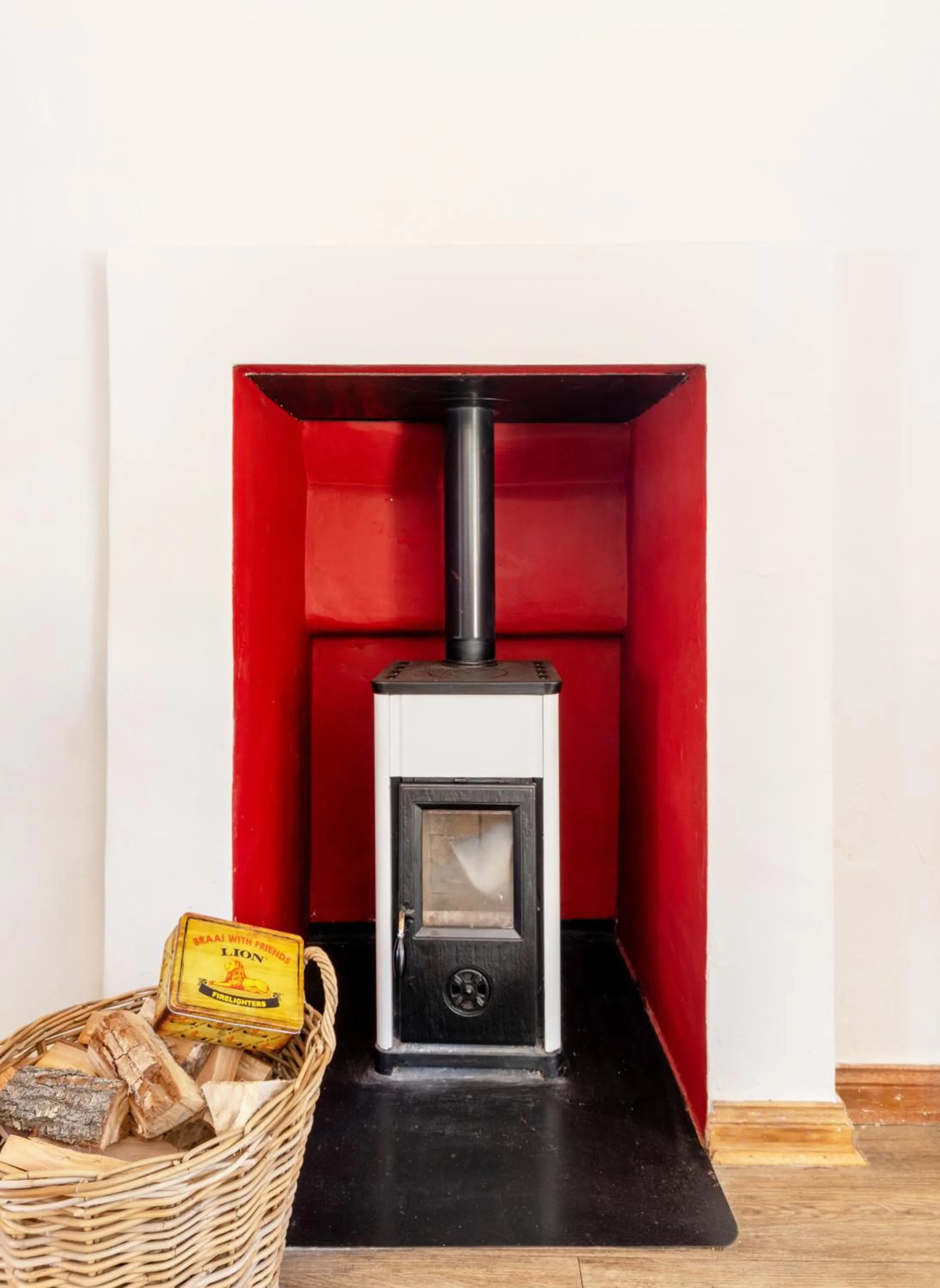 fireplace in Mont Angelis