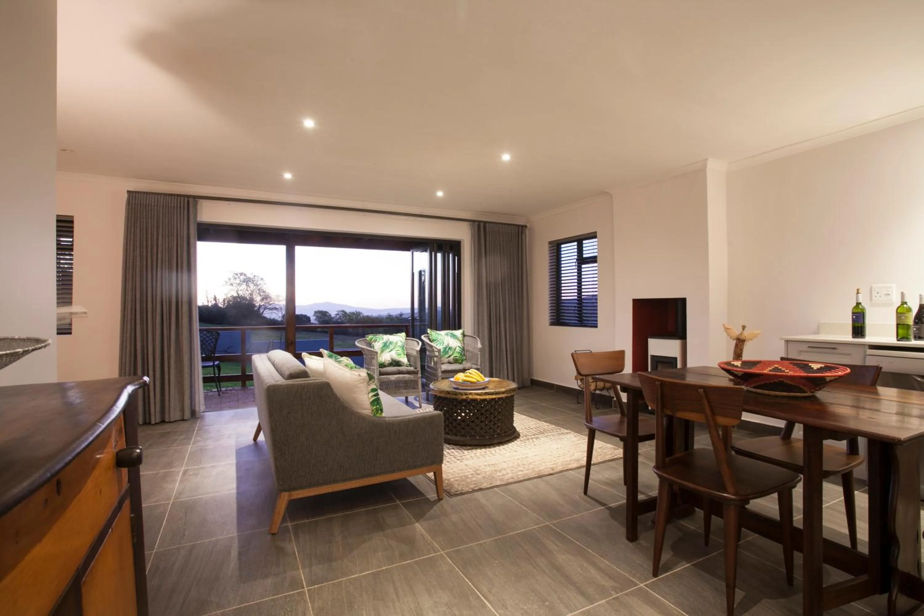 Seating area in Mont Angelis