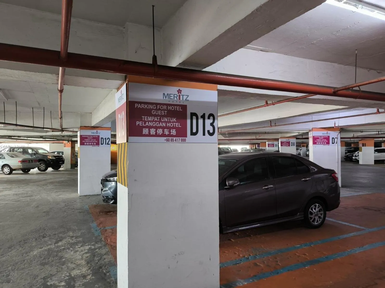 Parking in Meritz Hotel