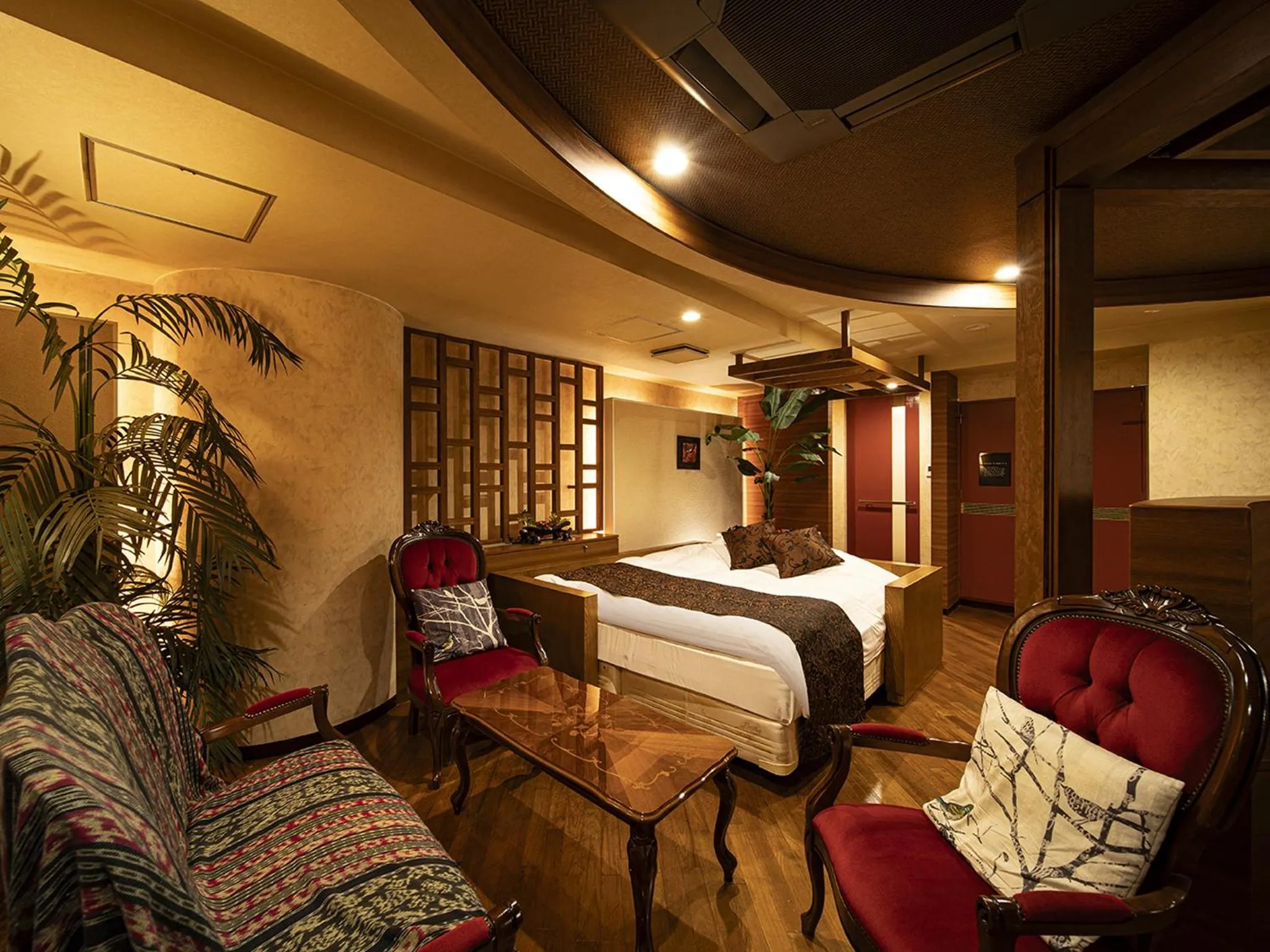 Bed in HOTEL U's Kouroen