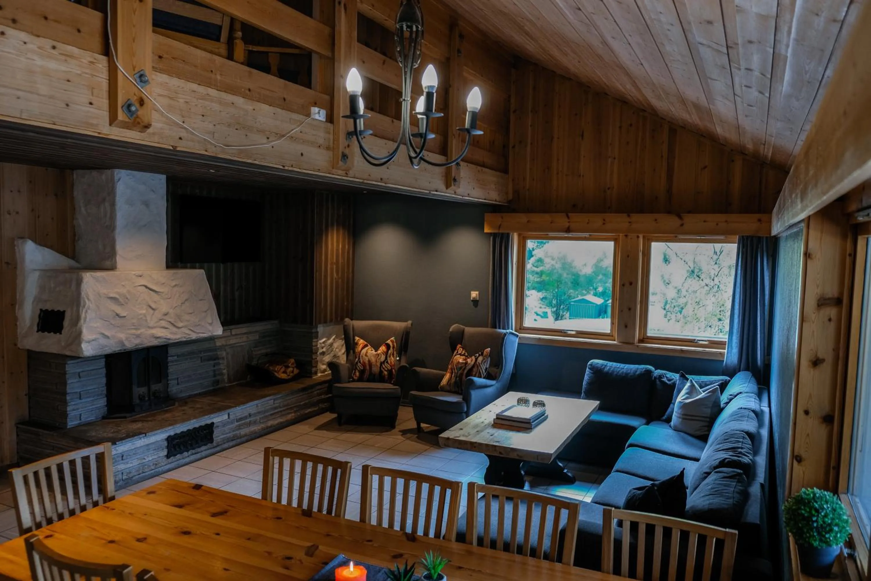 TV and multimedia in Hemsetunet Apartments