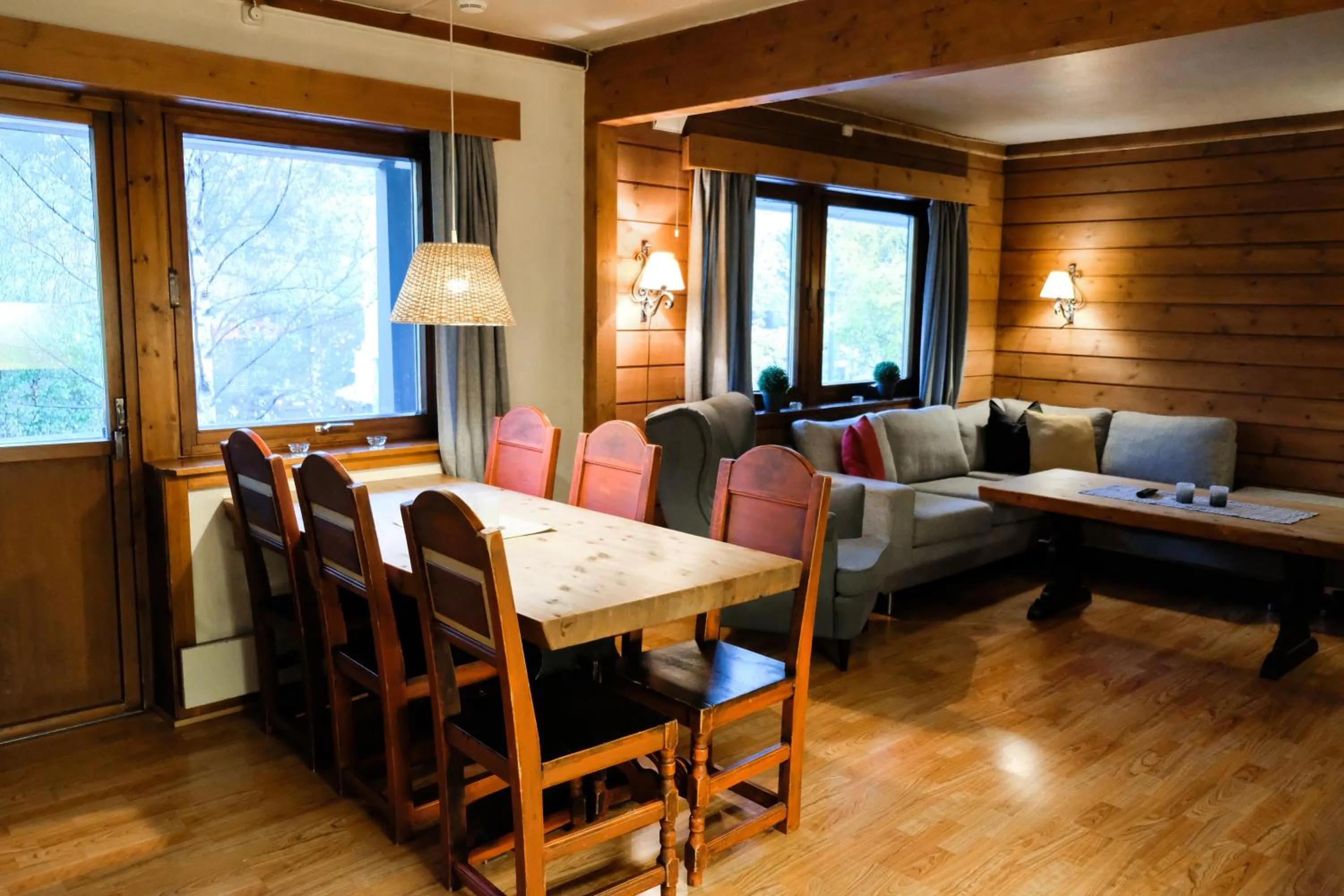 Living room in Hemsetunet Apartments