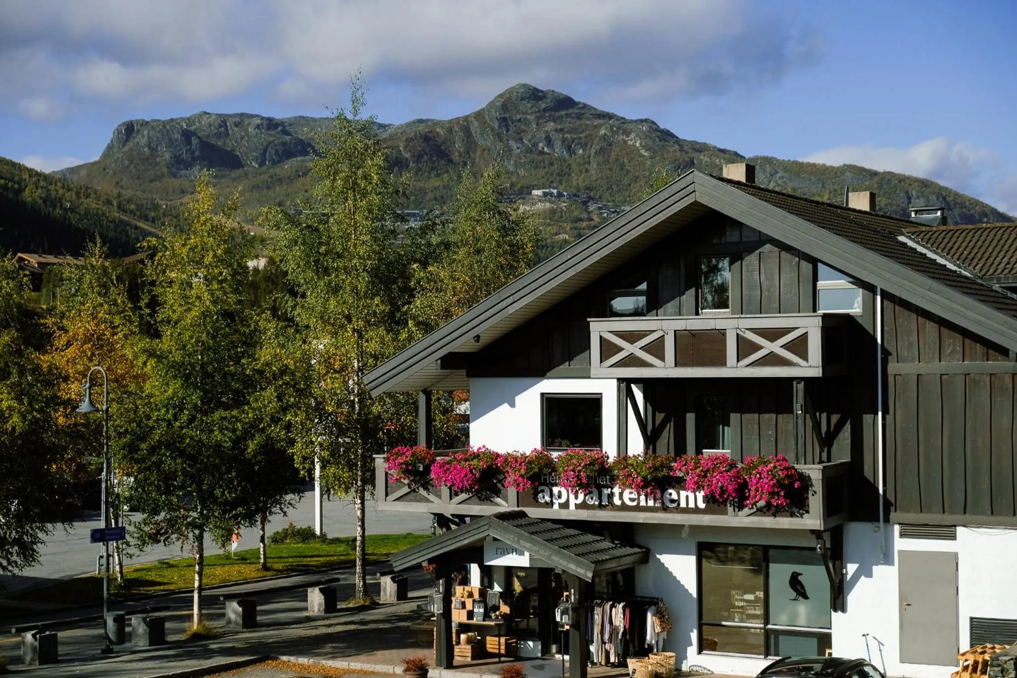 Property building in Hemsetunet Apartments