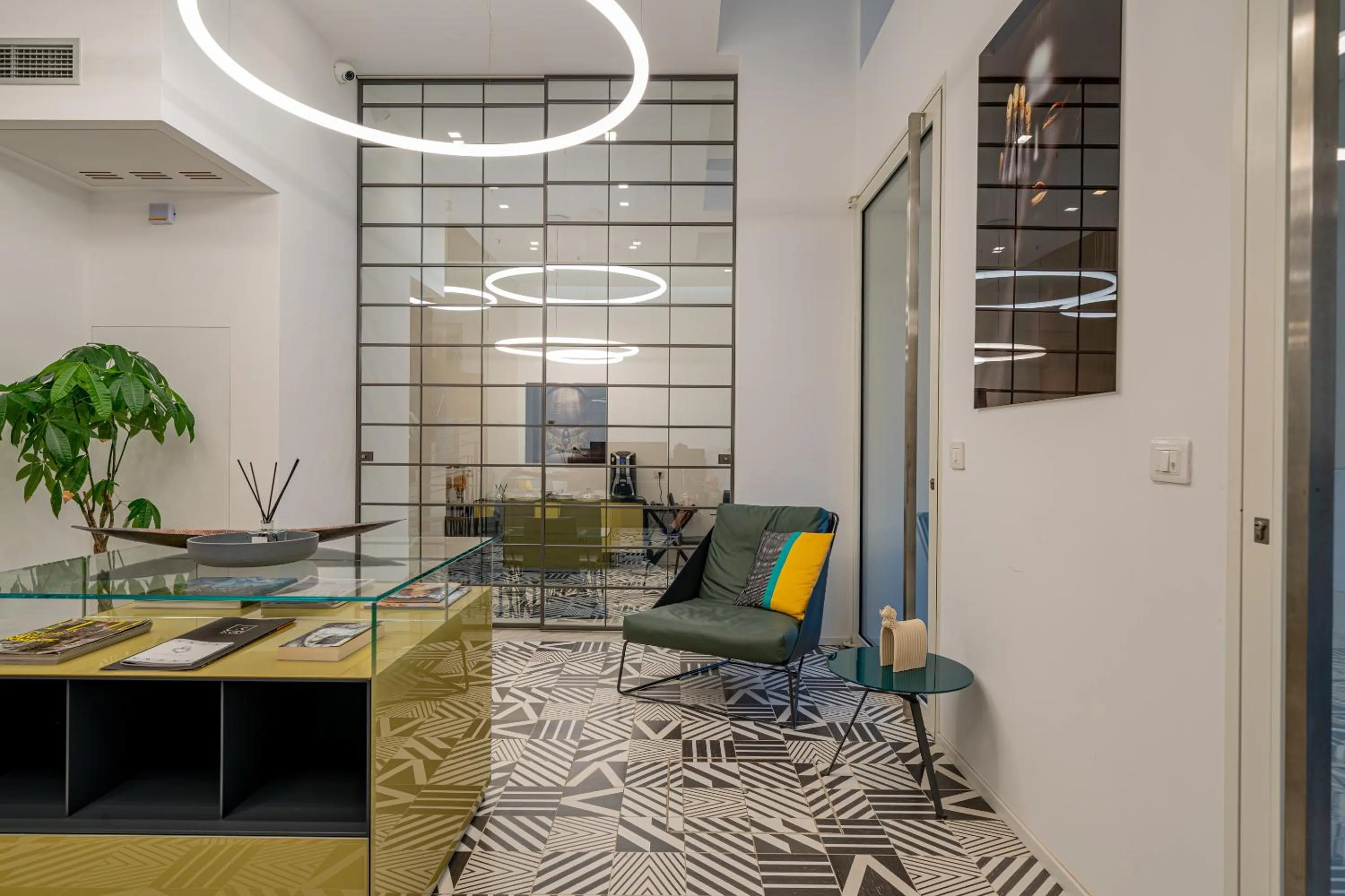 Lobby or reception in HOTIDAY Olbia Wallure