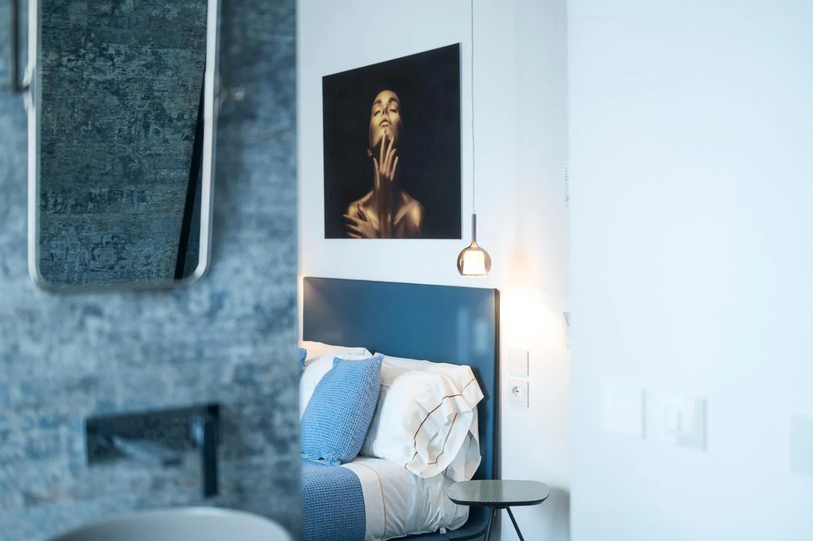 Bed in HOTIDAY Olbia Wallure