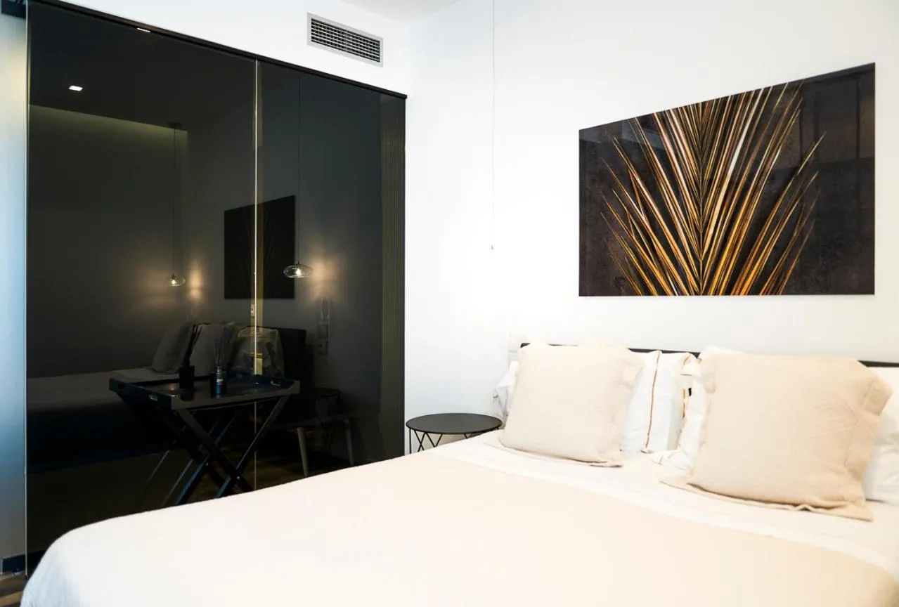 Bed in HOTIDAY Olbia Wallure