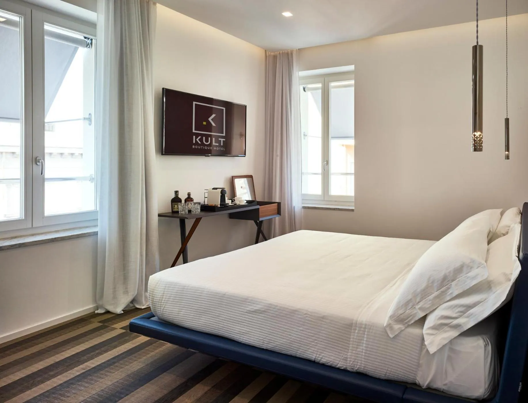 Bed in Kkult Boutique Hotel & Spa