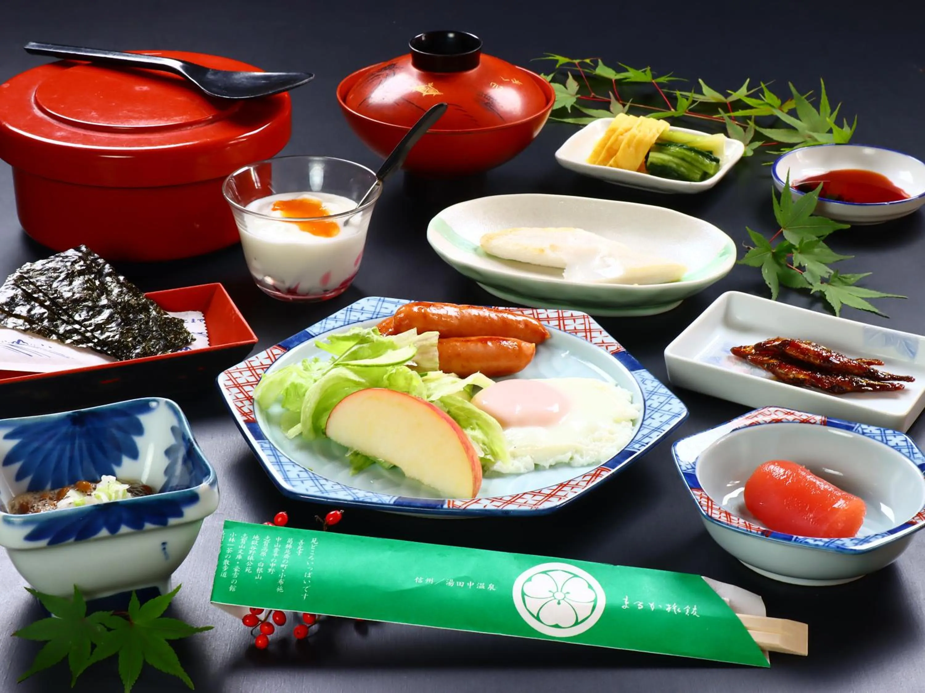 Breakfast in Maruka Ryokan