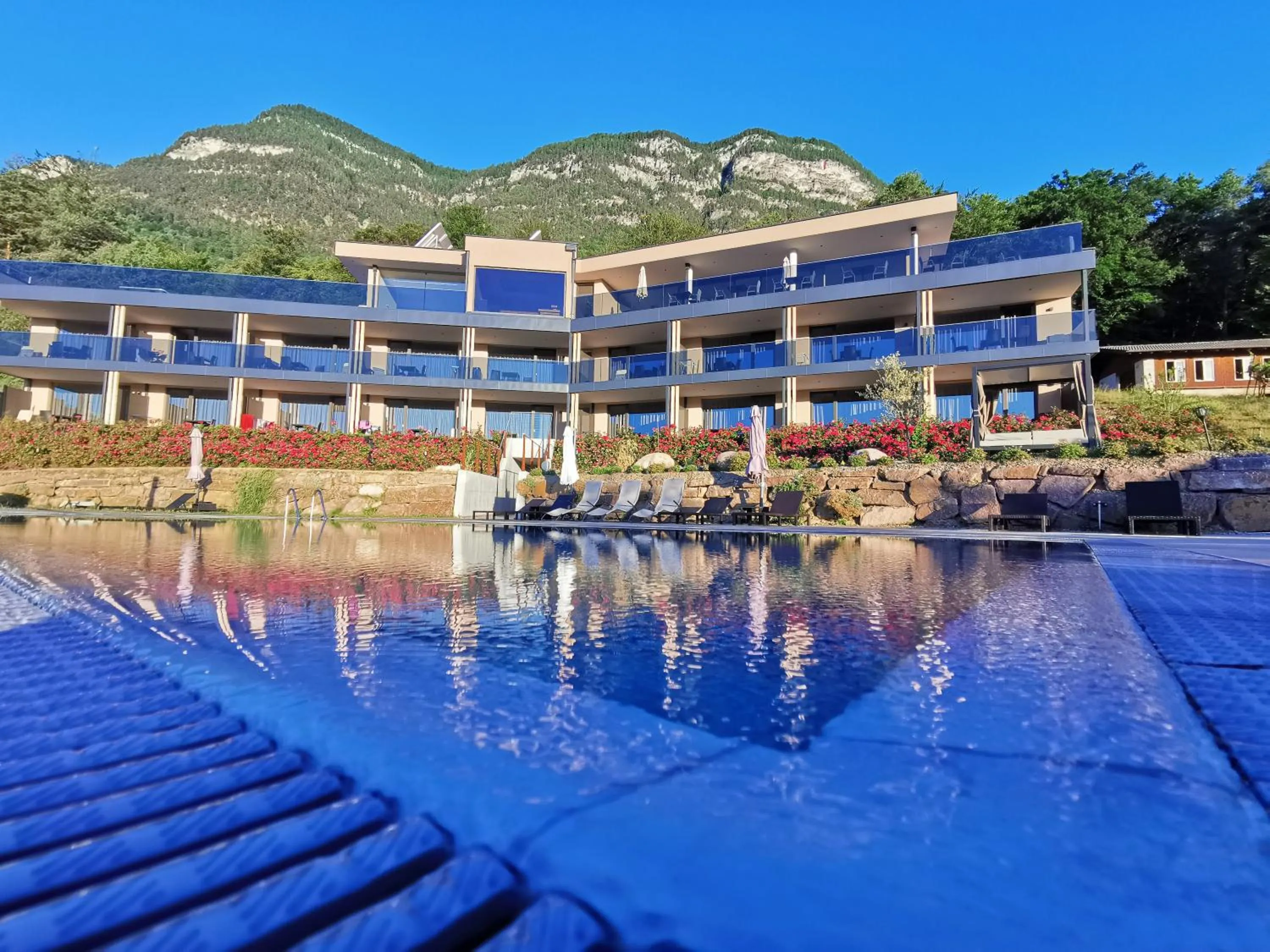 Property building in Aparthotel Malga