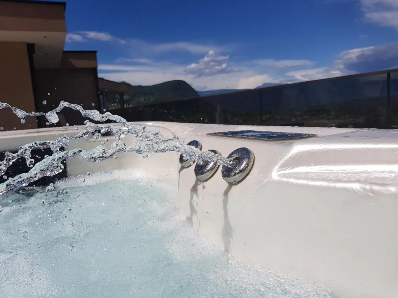 Hot Tub in Aparthotel Malga