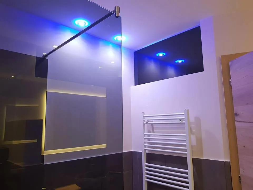 Shower in Aparthotel Malga