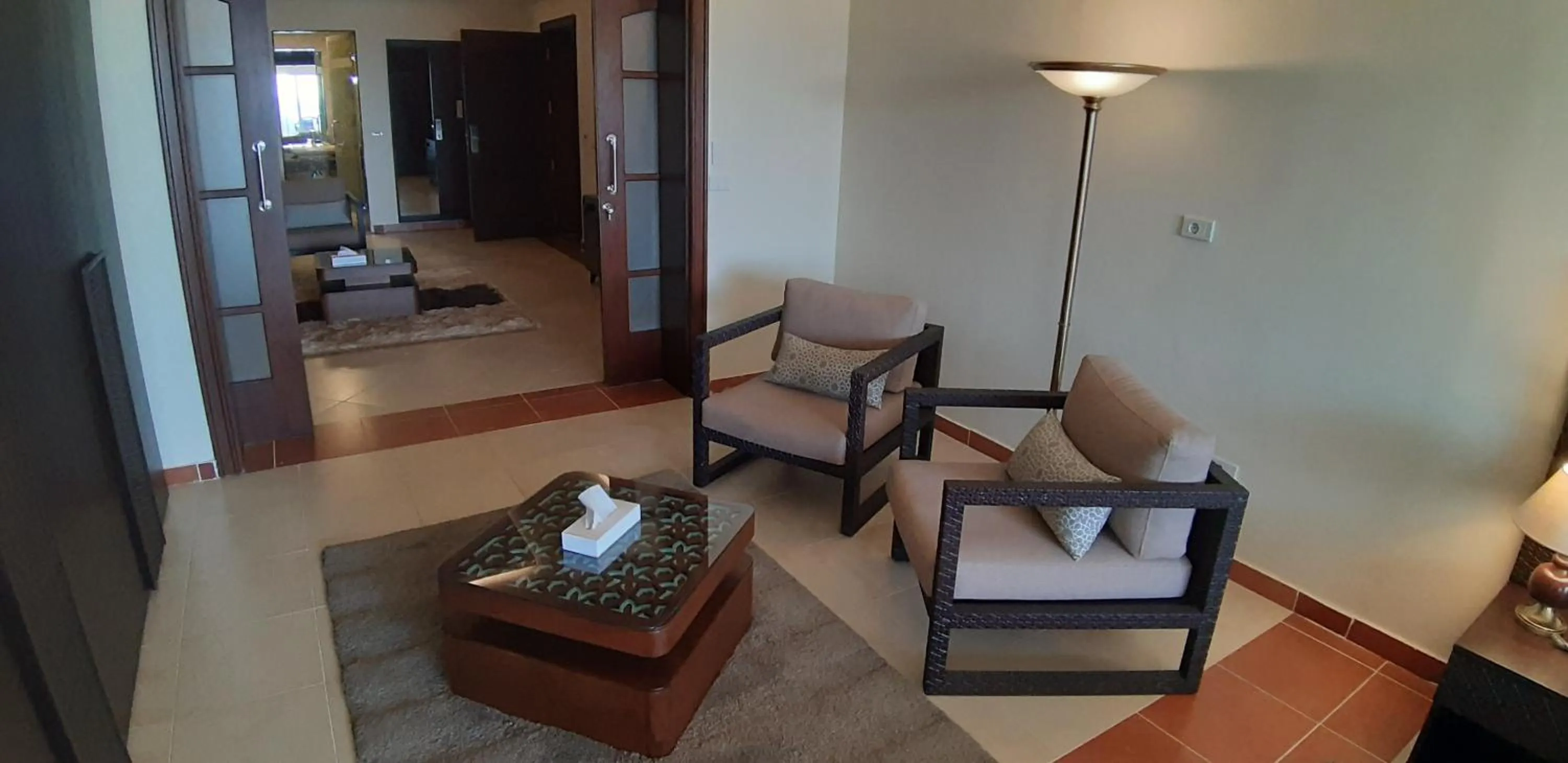 Seating area in Concorde Moreen Beach Resort