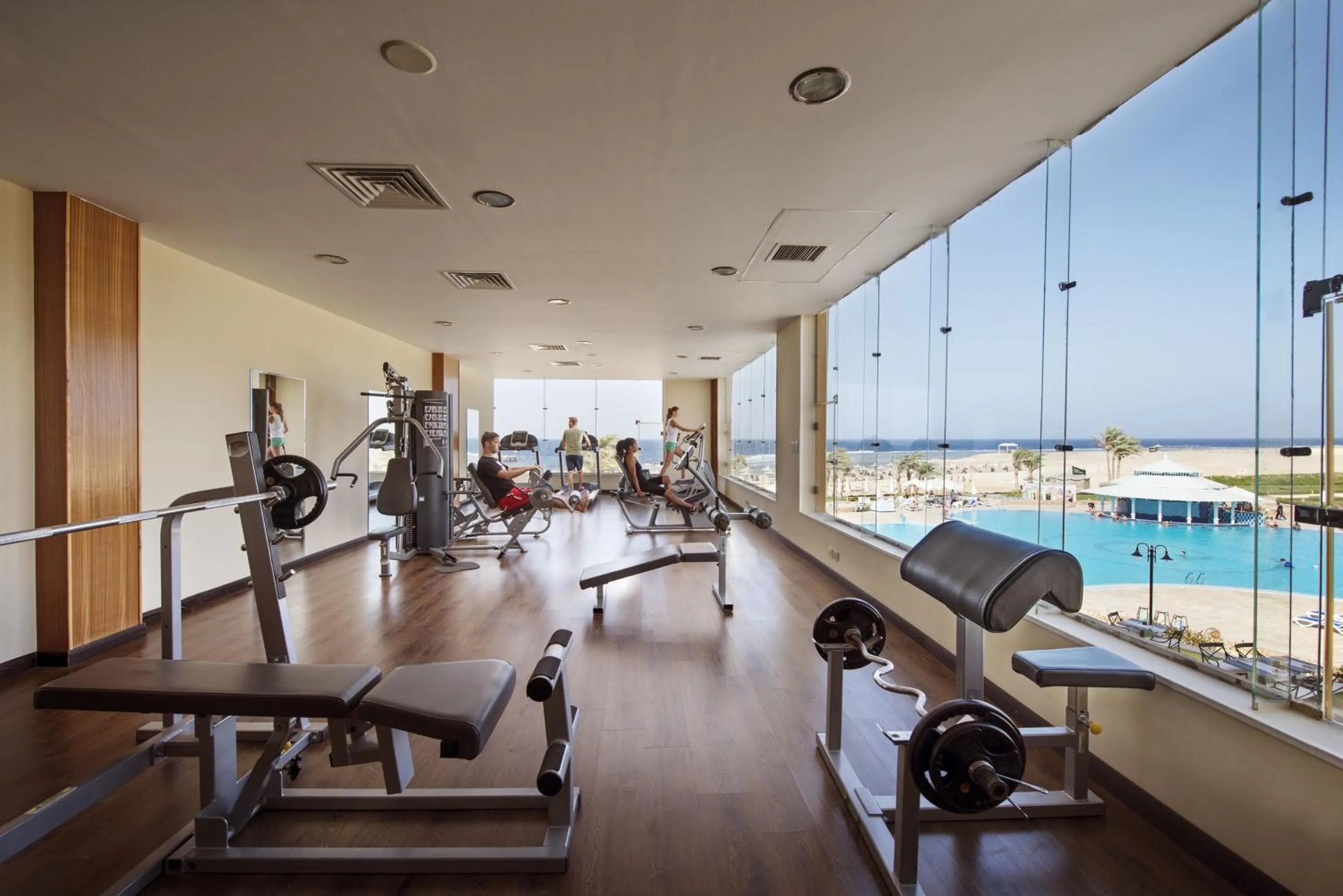 Fitness centre/facilities in Concorde Moreen Beach Resort
