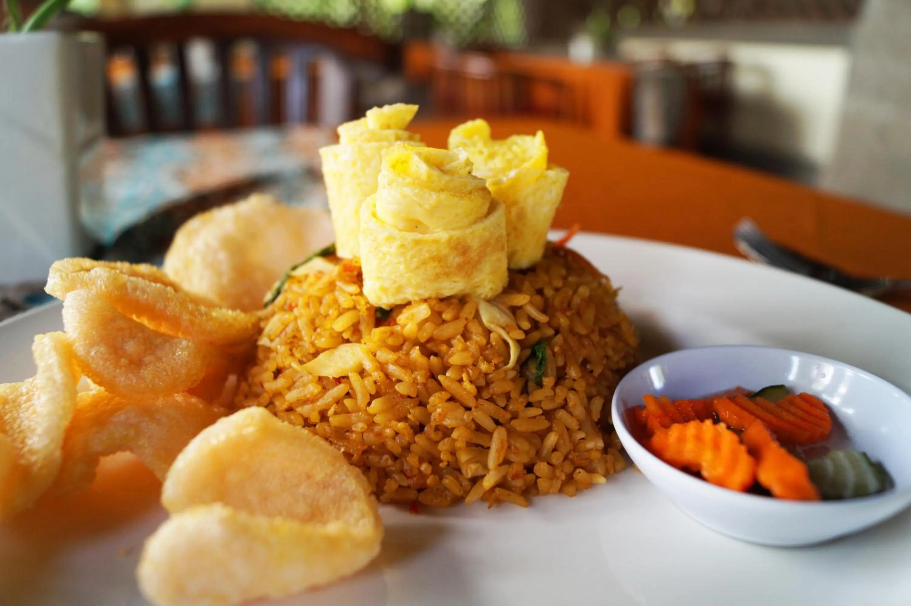 Asian breakfast in Medewi Bay Retreat