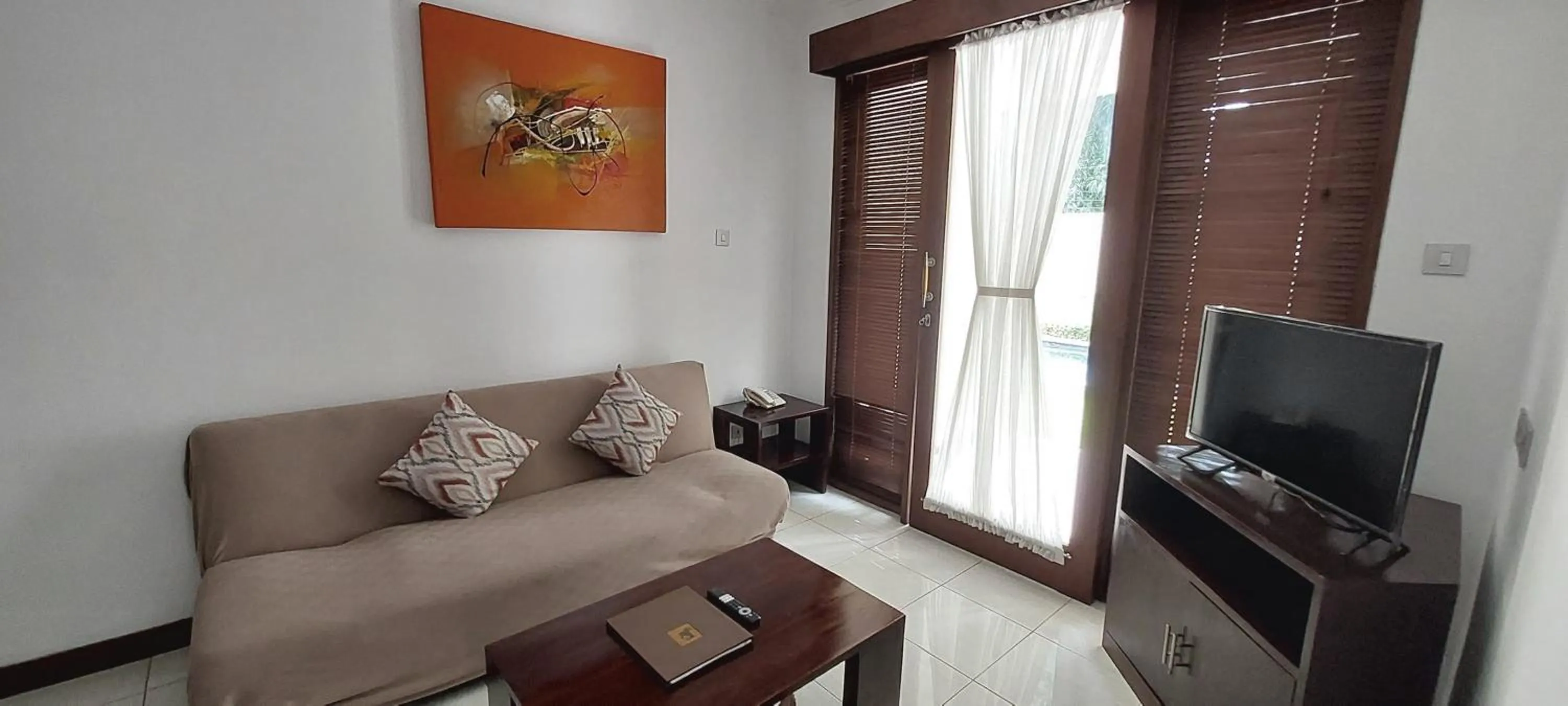 Living room in Sekuta Condo Suites